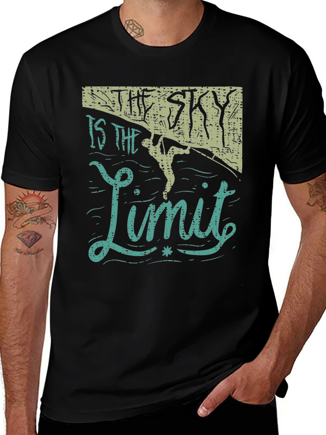 Variant 17 of The Sky Is The Limit Graphic T-Shirt