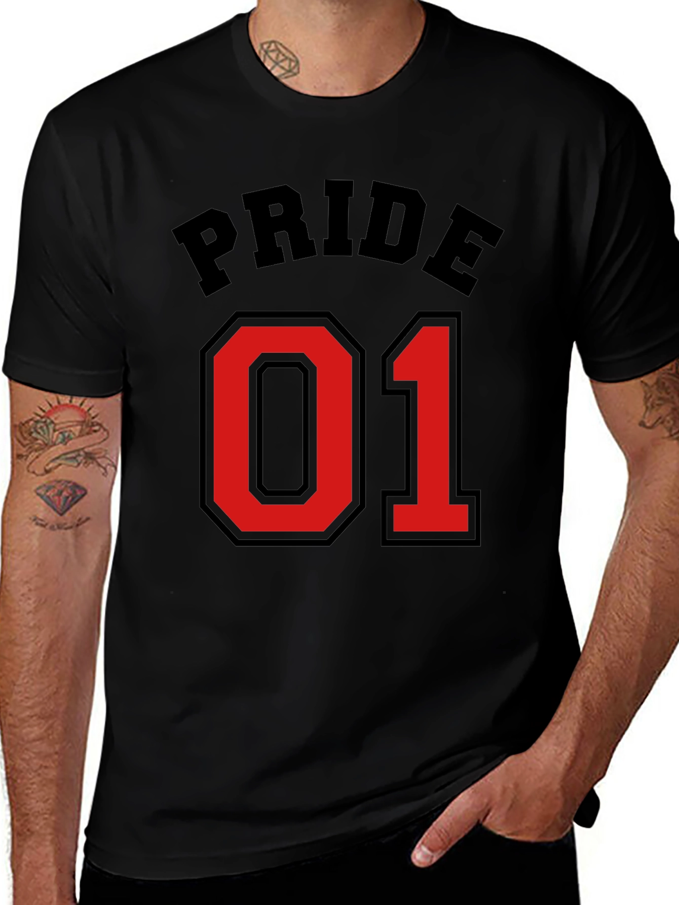 Variant 11 of Pride 01 Graphic Print Men's T-Shirt