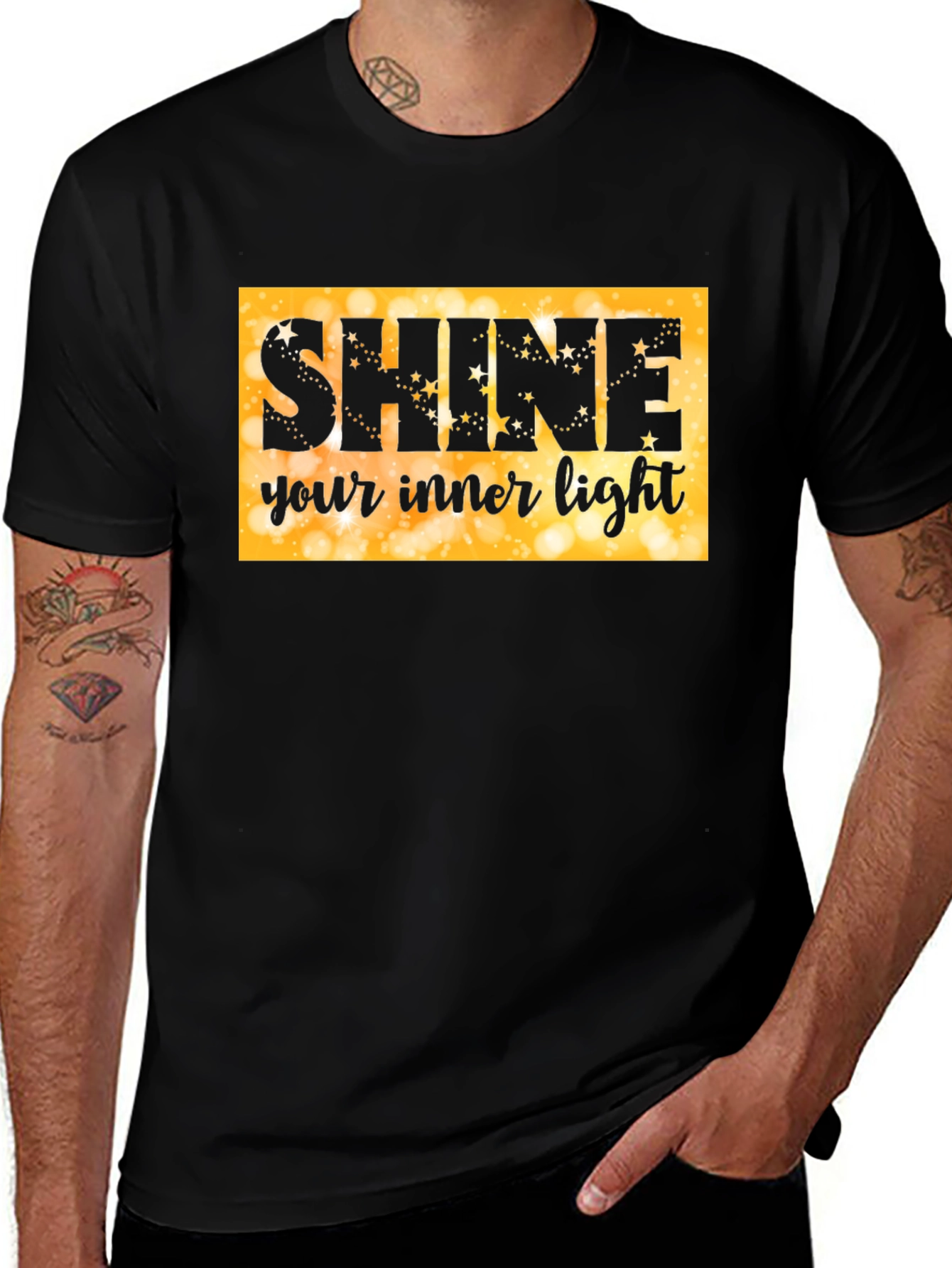 Variant 29 of Shine Your Inner Light Graphic Tee