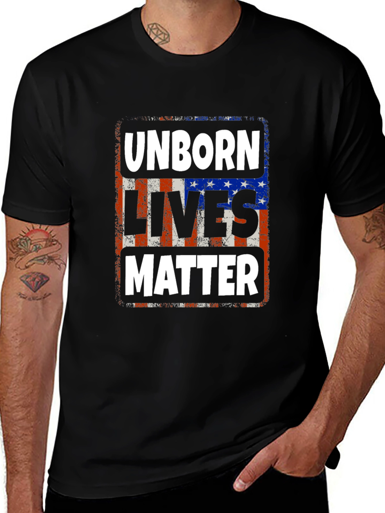 Variant 23 of Unborn Lives Matter Graphic Print Tee