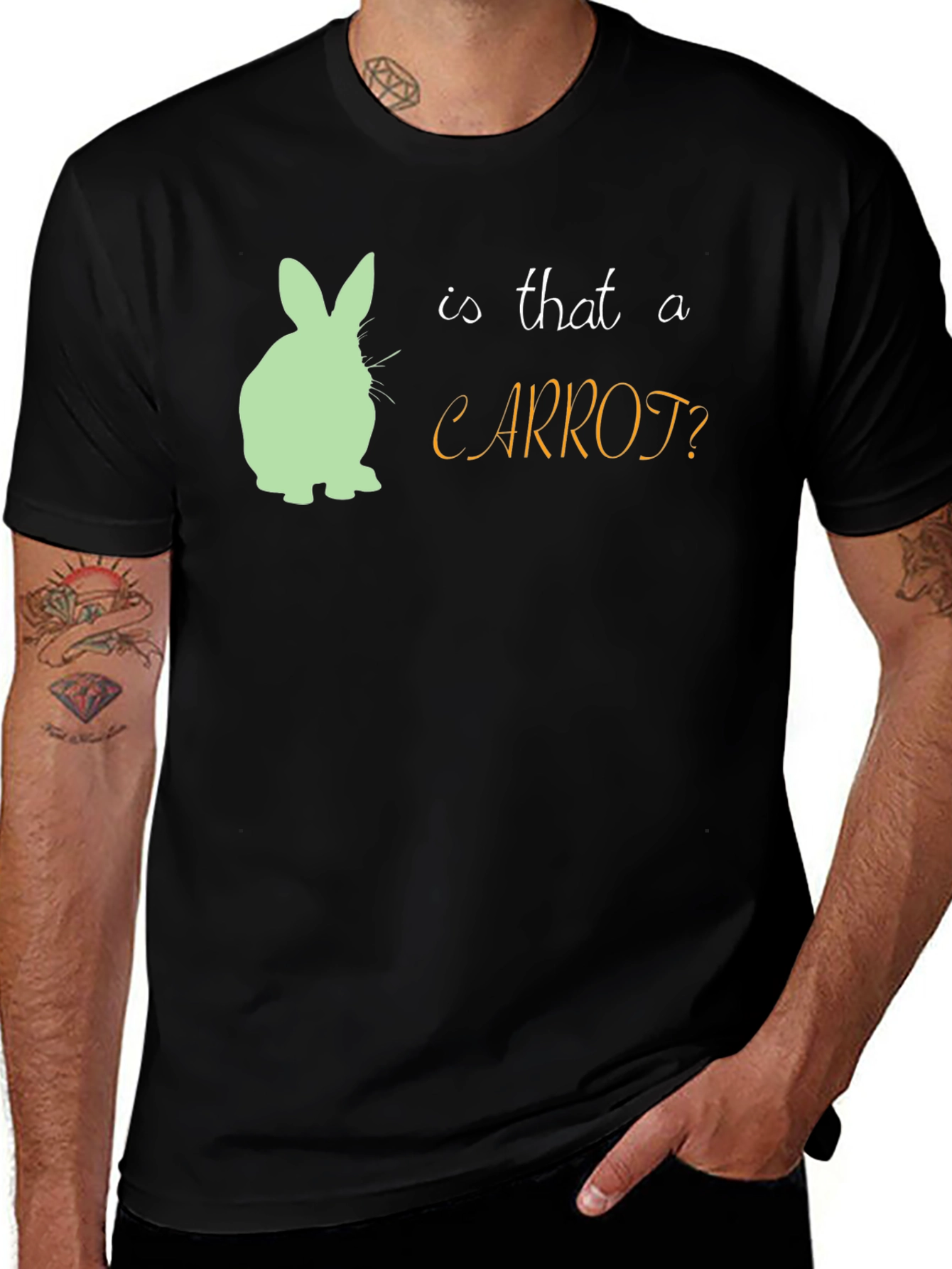 Variant 5 of Is That a Carrot? Funny Rabbit T-Shirt