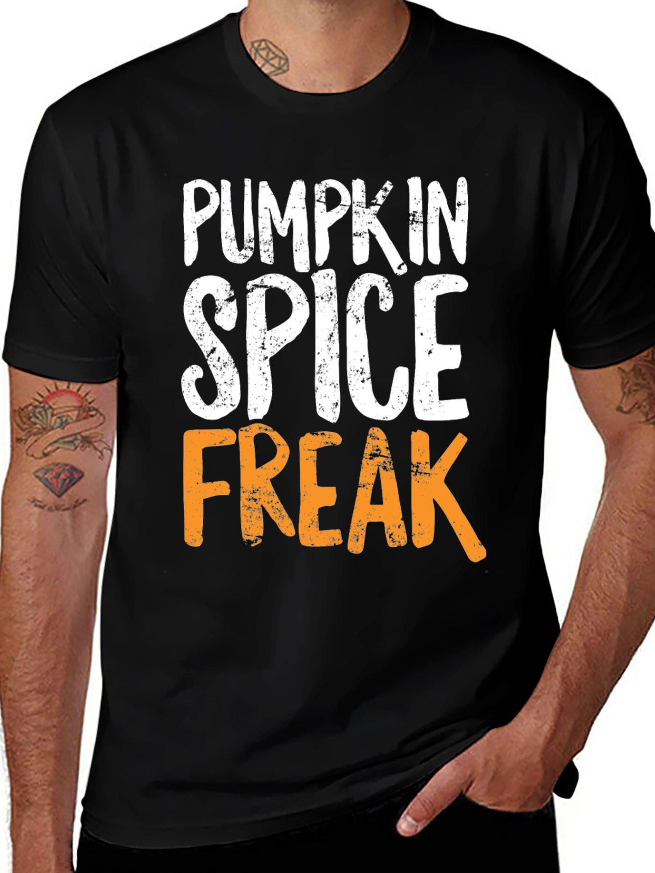 Pumpkin Spice Freak Graphic T-Shirt - Halloween Apparel