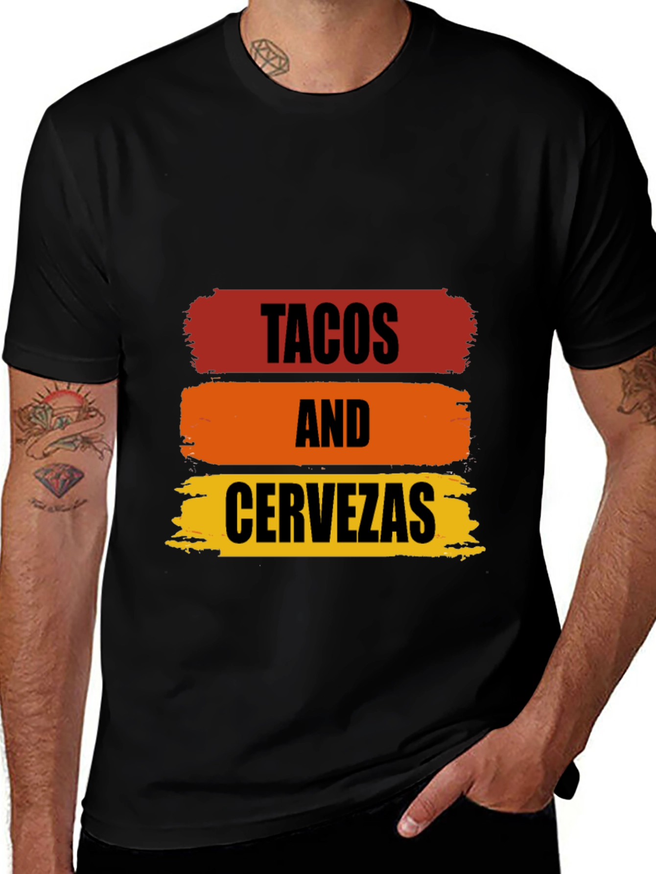 Variant 16 of Tacos and Cervezas Graphic Tee