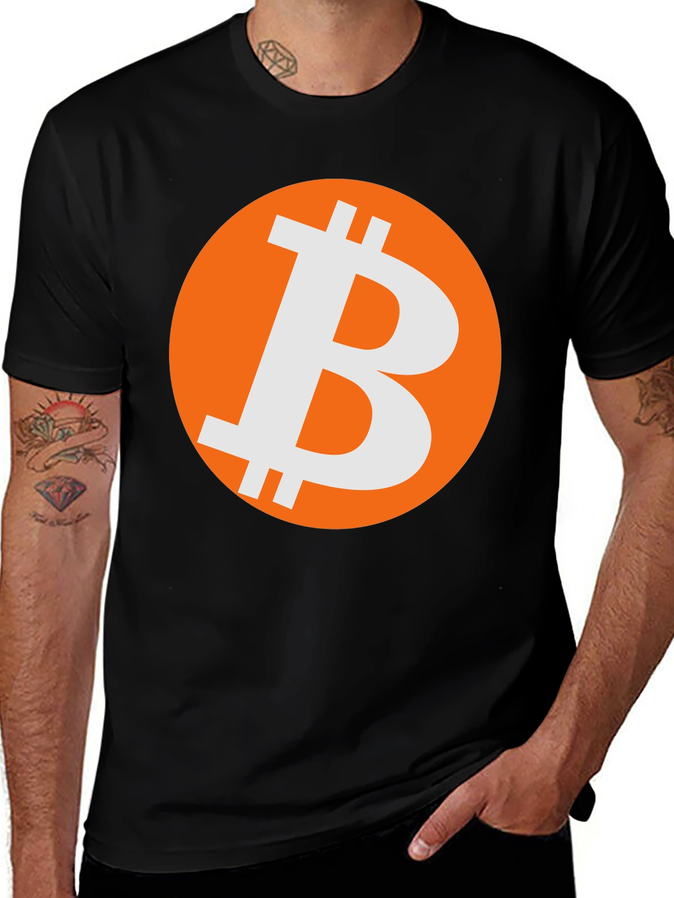 Bitcoin Logo T-Shirt - Cryptocurrency Fashion
