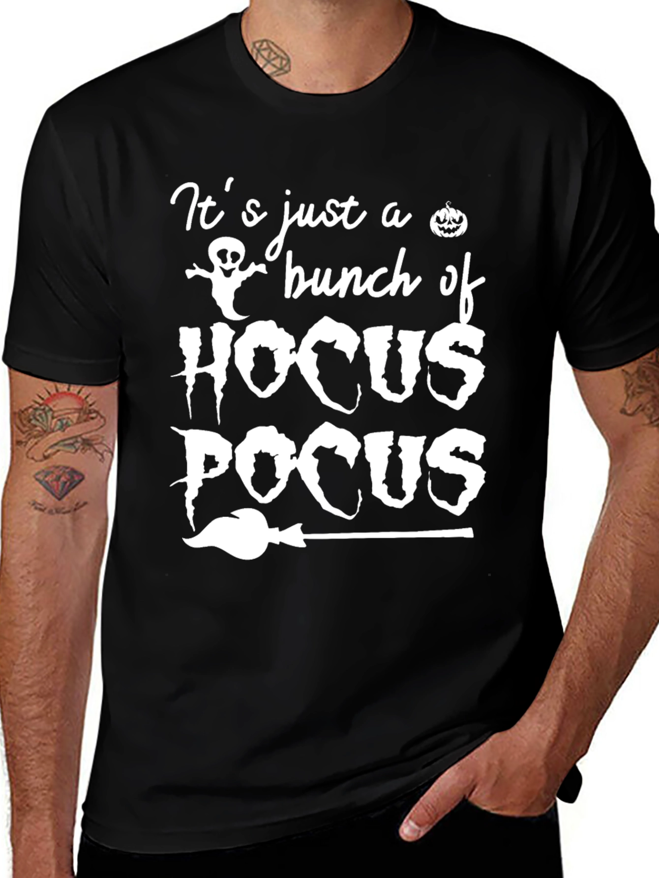 Variant 14 of Hocus Pocus Graphic Tee - Halloween Shirt