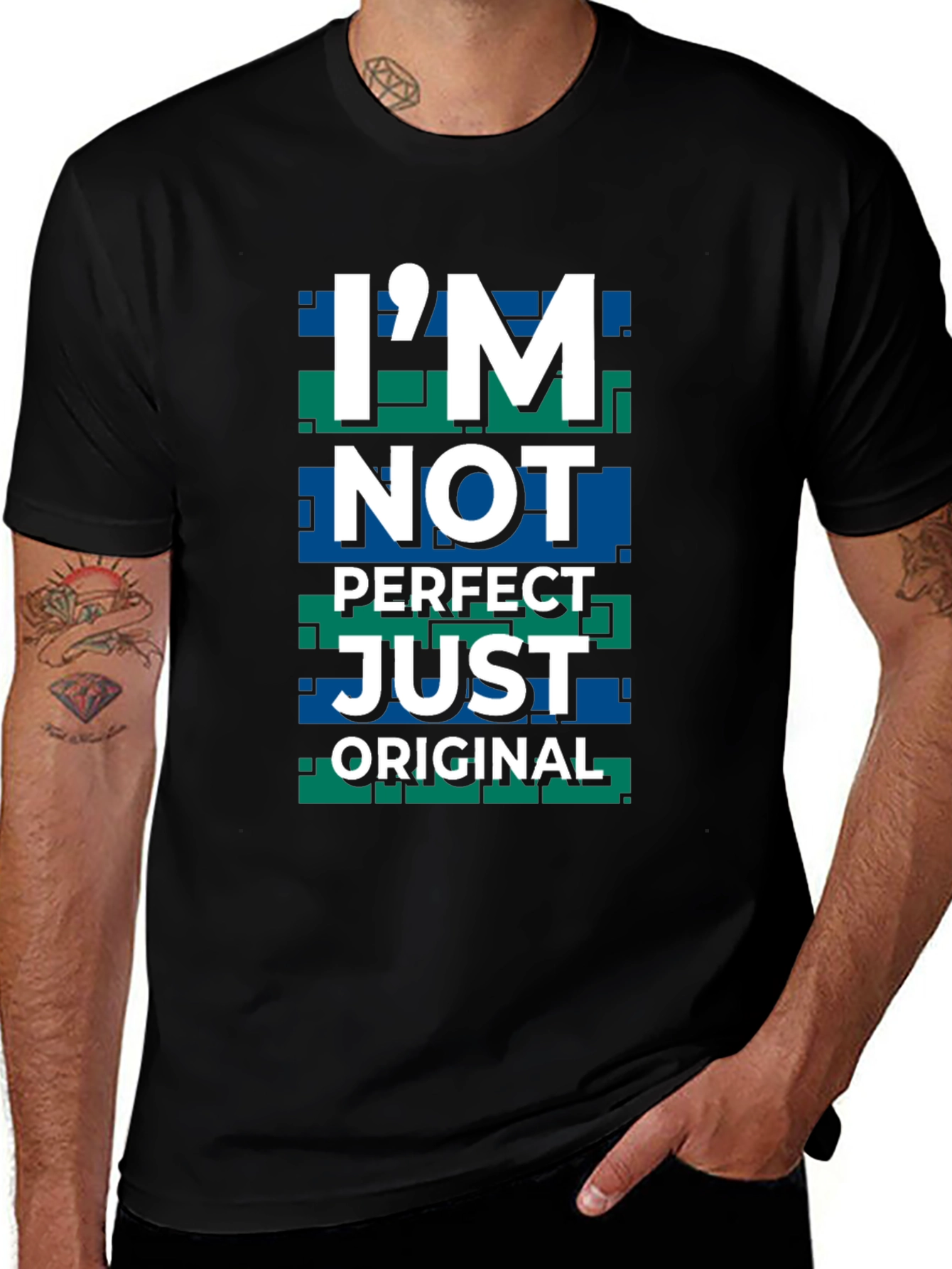 Variant 23 of I'm Not Perfect Just Original Graphic Tee