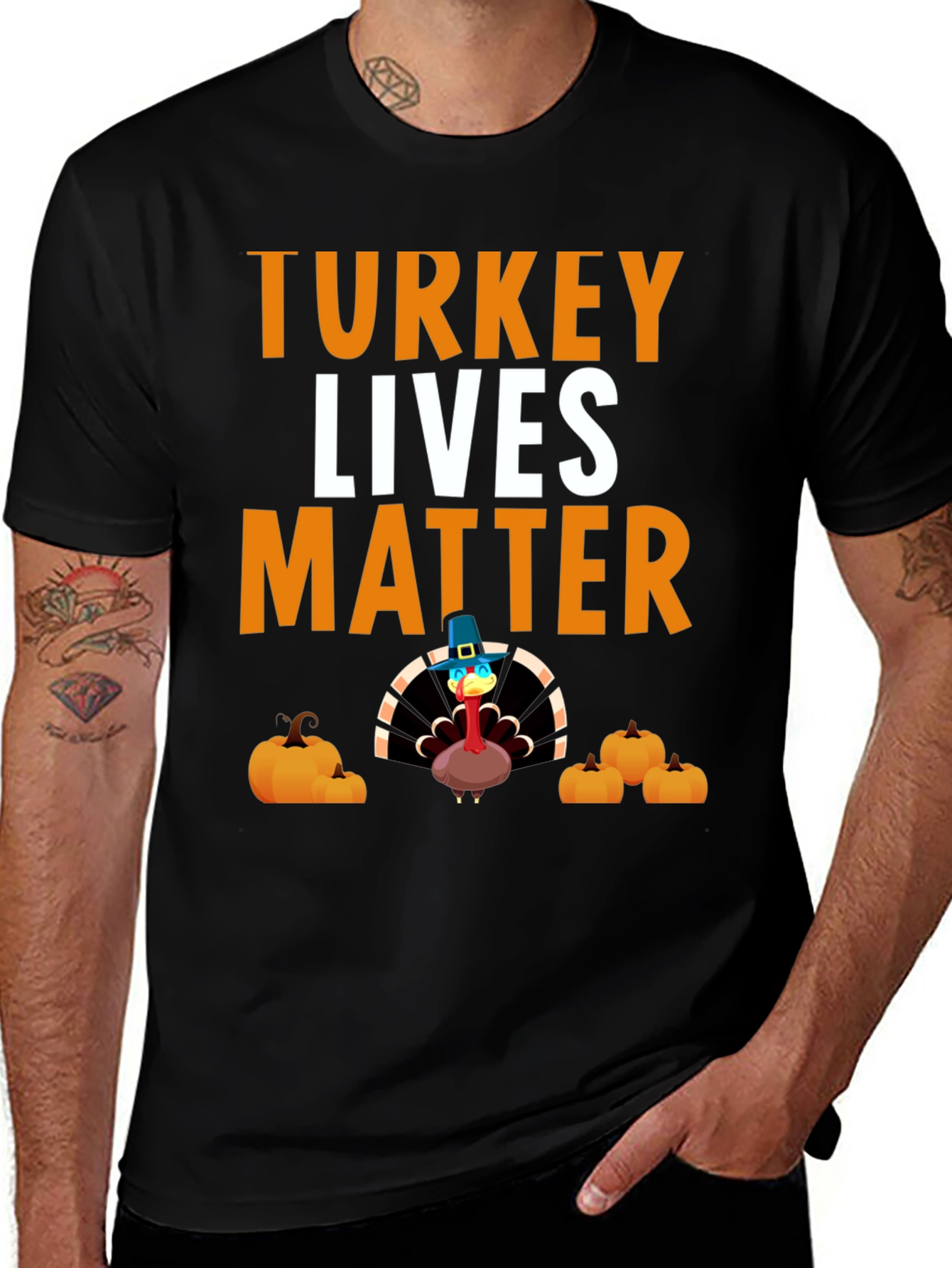 Turkey Lives Matter Thanksgiving T-Shirt