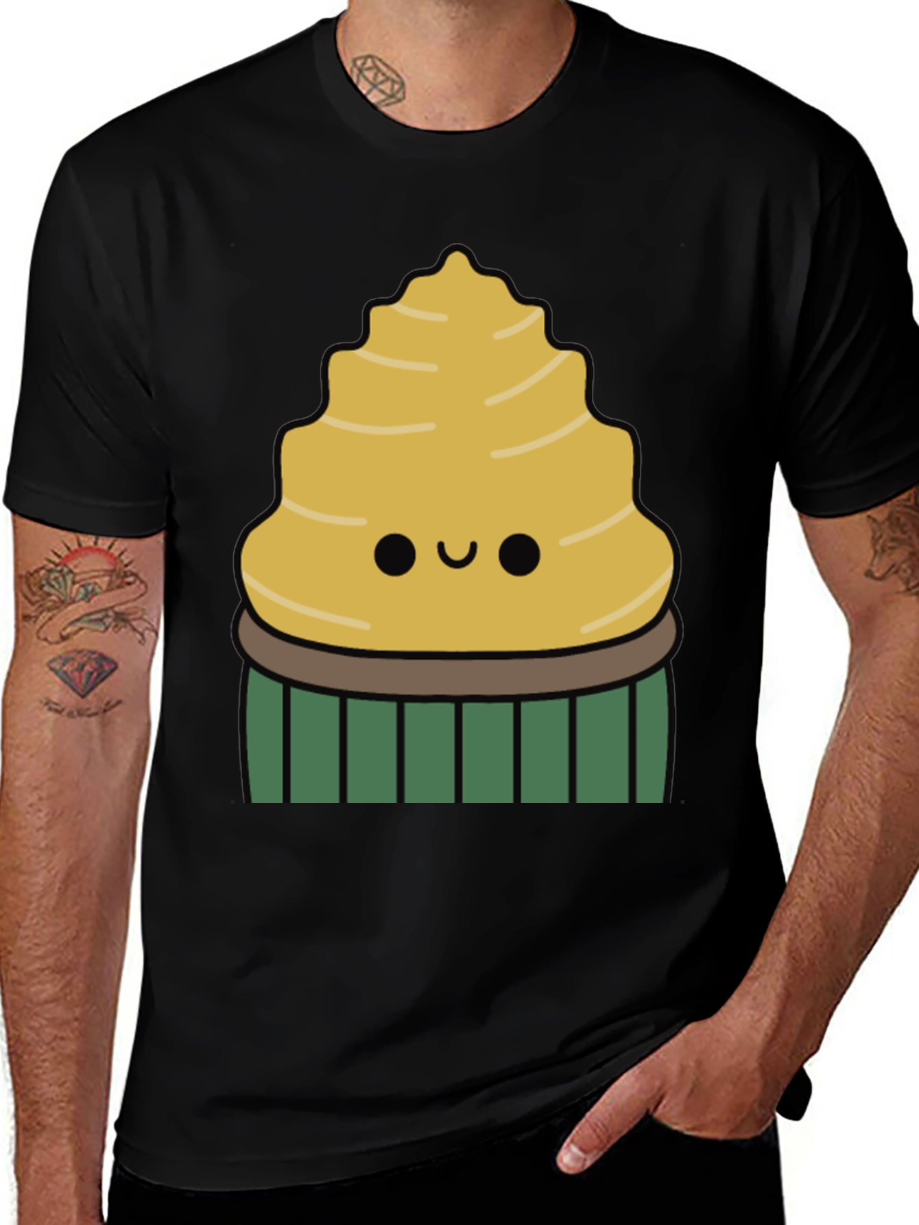 Variant 4 of Cute Cupcake Graphic Tee
