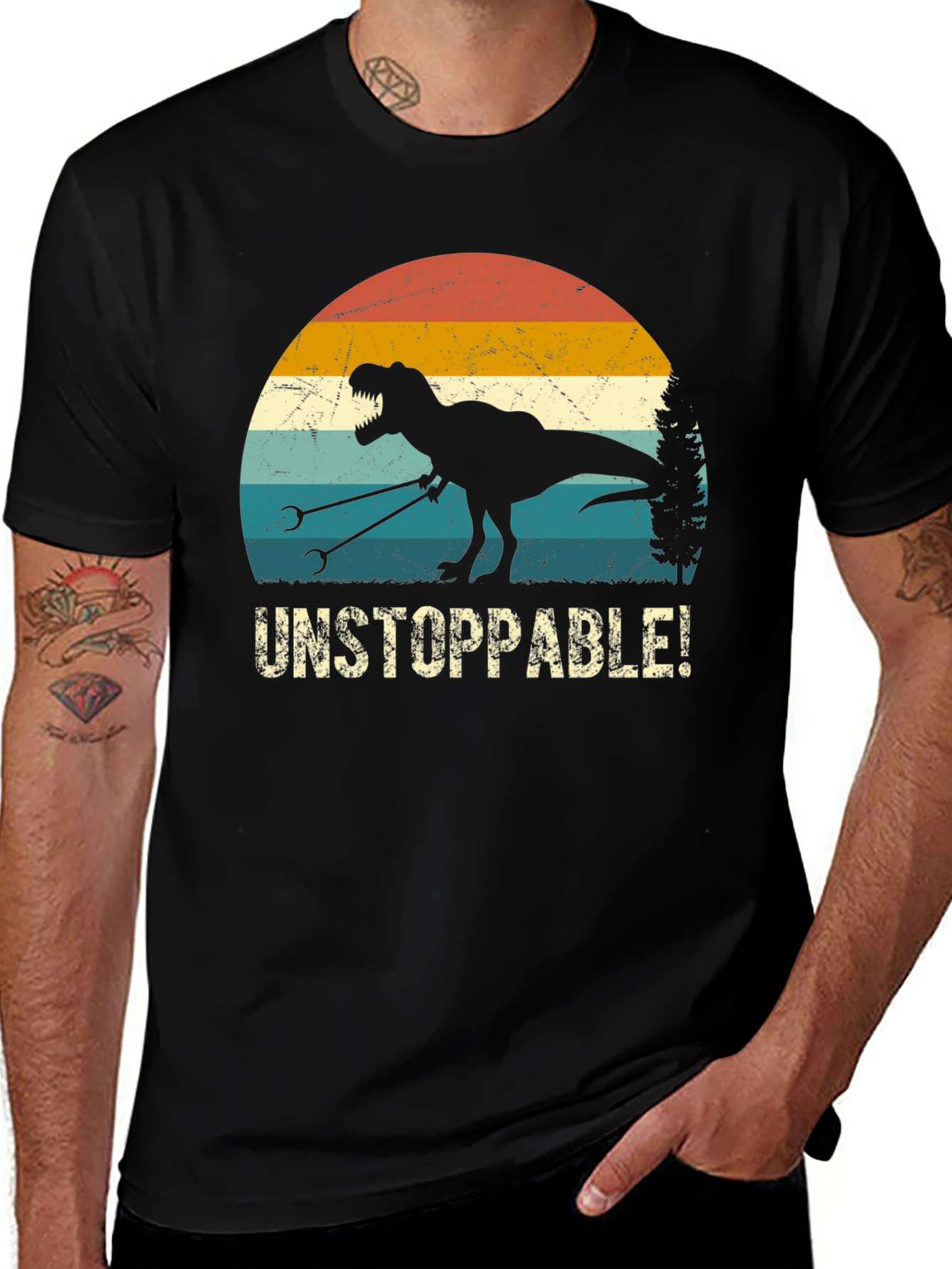 Variant 26 of Unstoppable Dino T-Shirt
