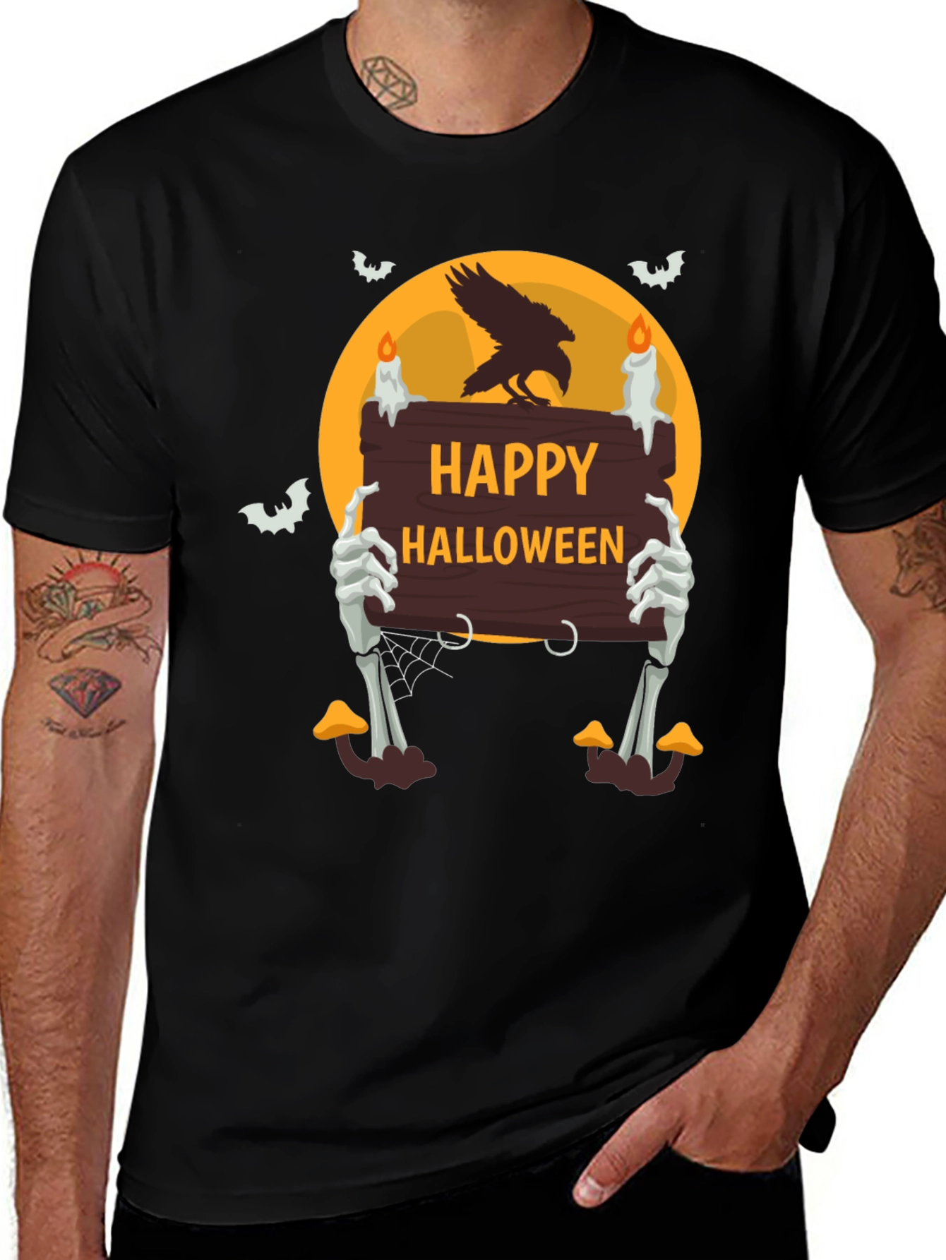 Happy Halloween Skeleton T-Shirt