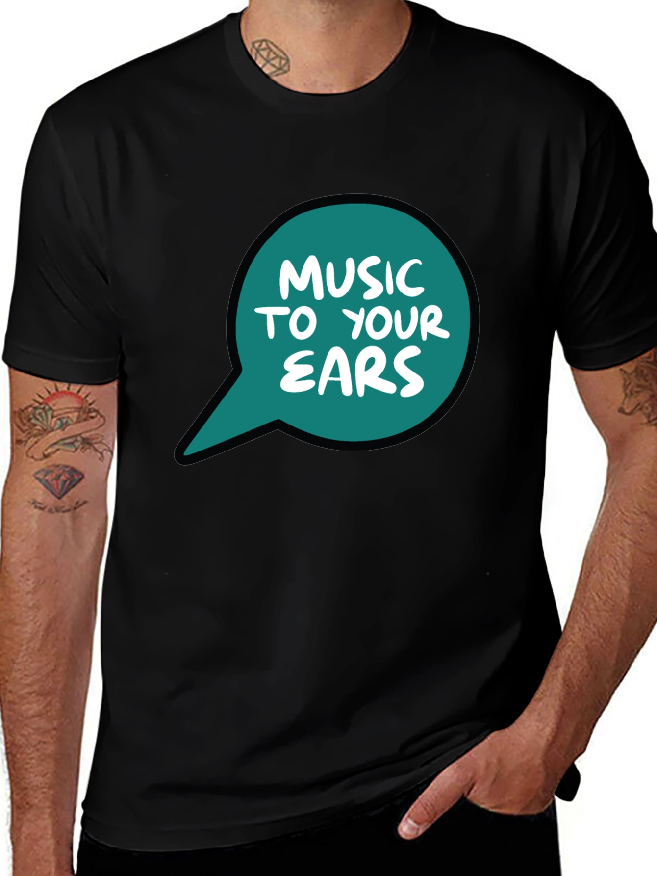 Variant 22 of Music To Your Ears Graphic T-Shirt