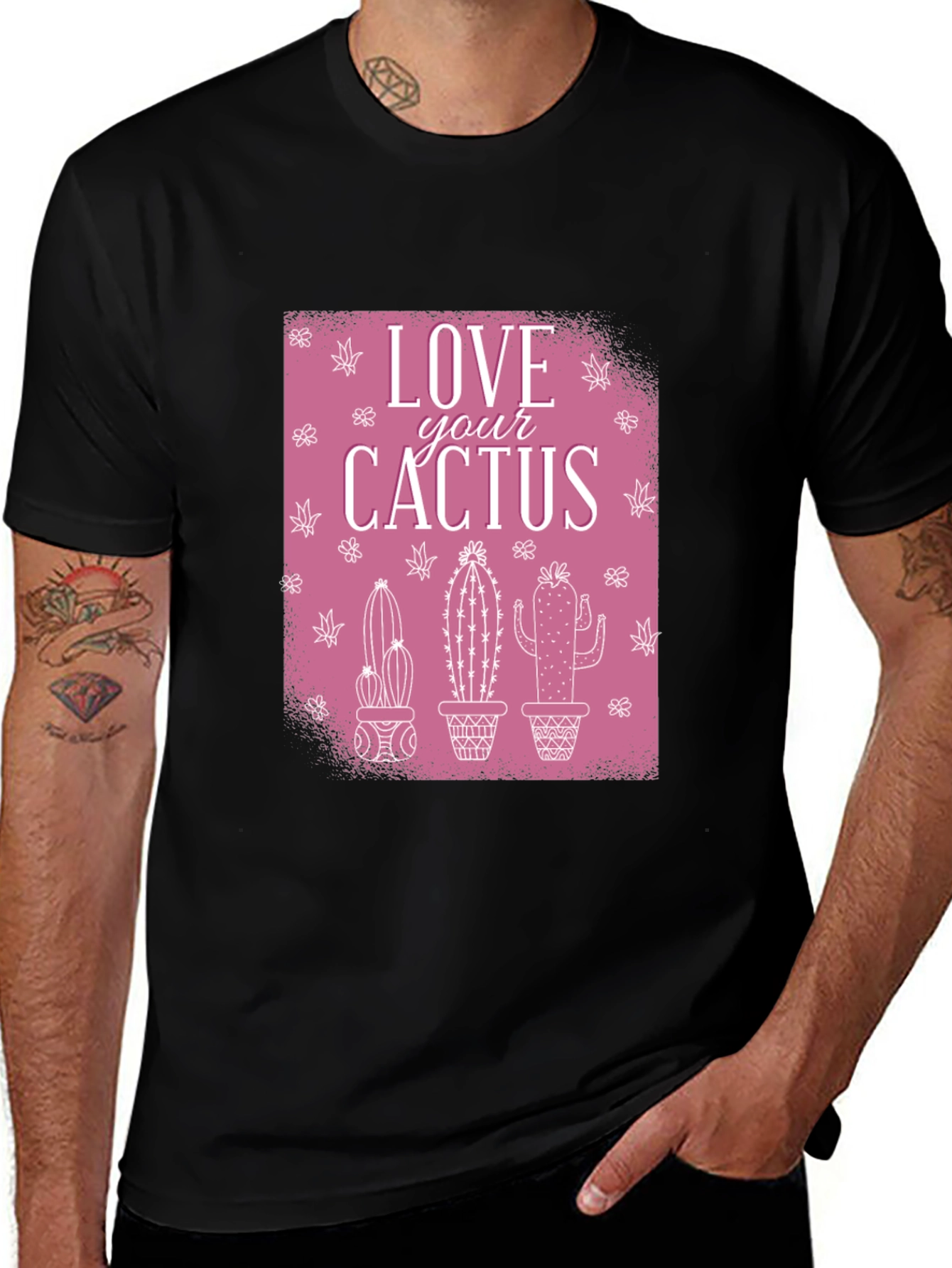 Variant 25 of Love Your Cactus Graphic Tee