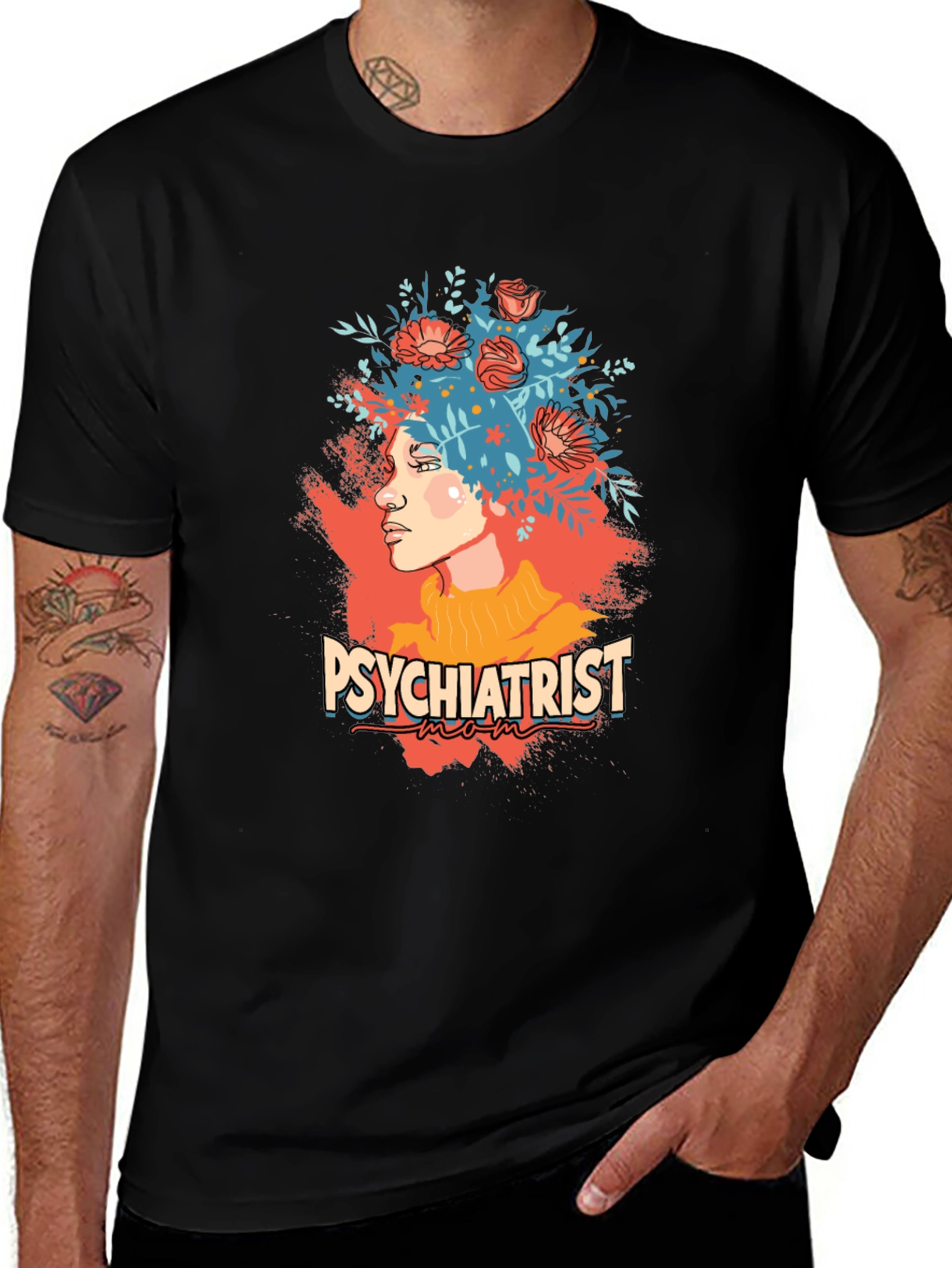 Psychiatrist Mom Graphic Tee