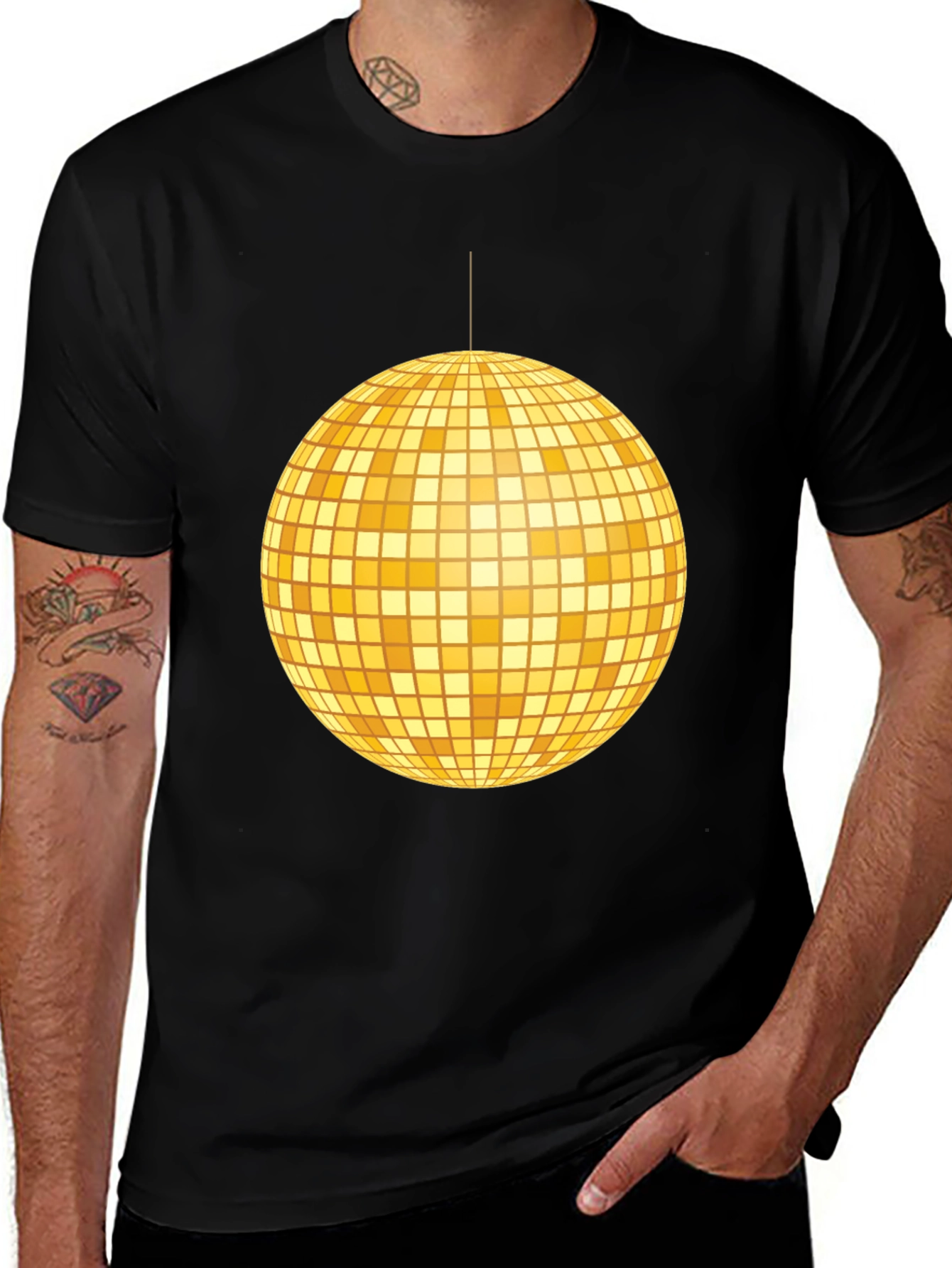 Variant 15 of Disco Ball T-Shirt - Retro Party Style