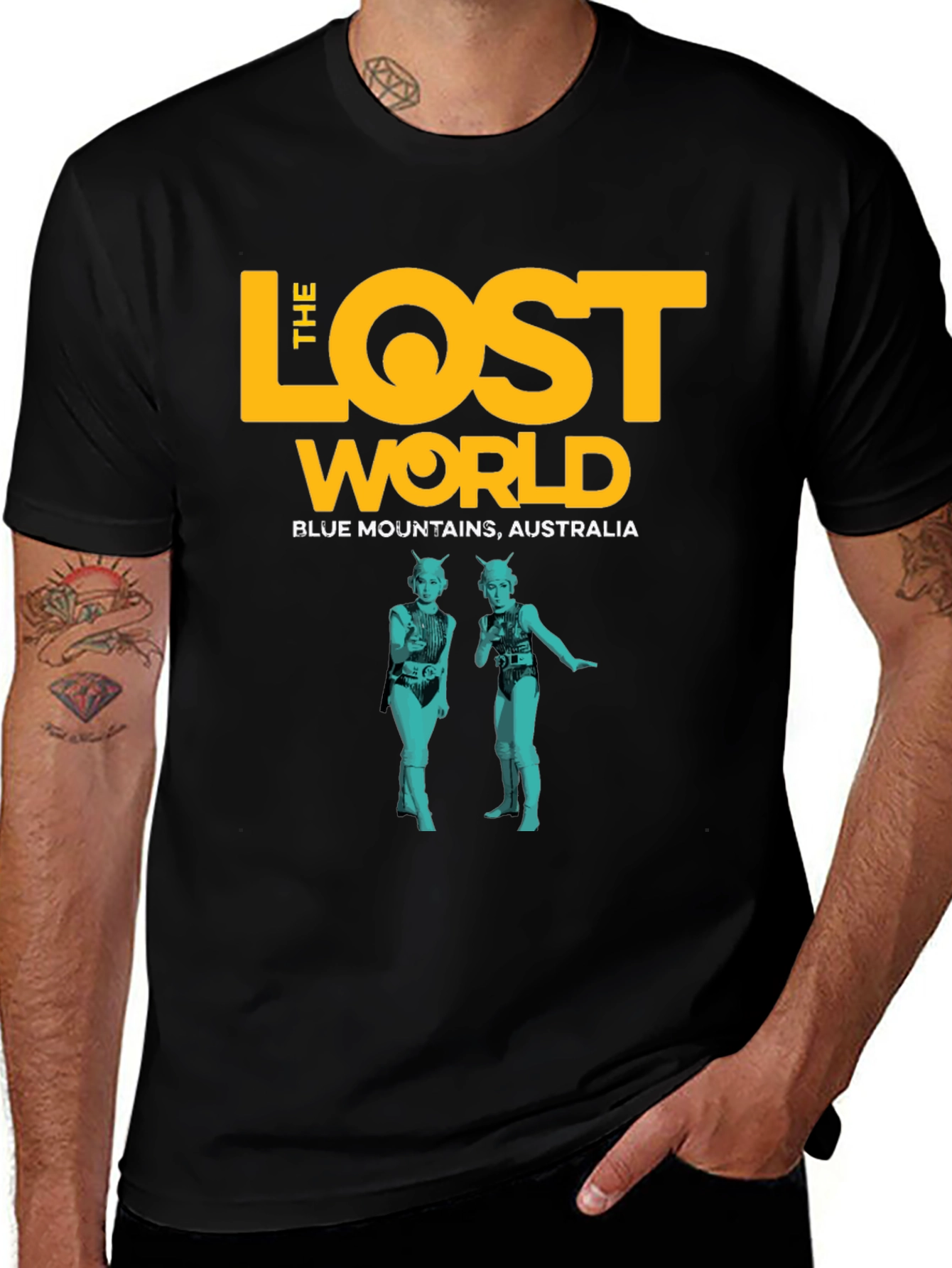 Variant 14 of The Lost World Blue Mountains Australia T-Shirt