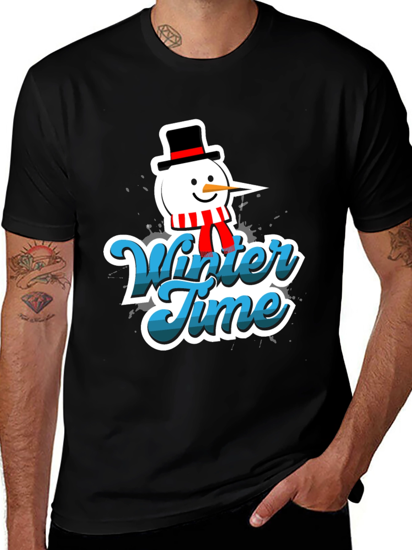 Winter Time Snowman T-Shirt