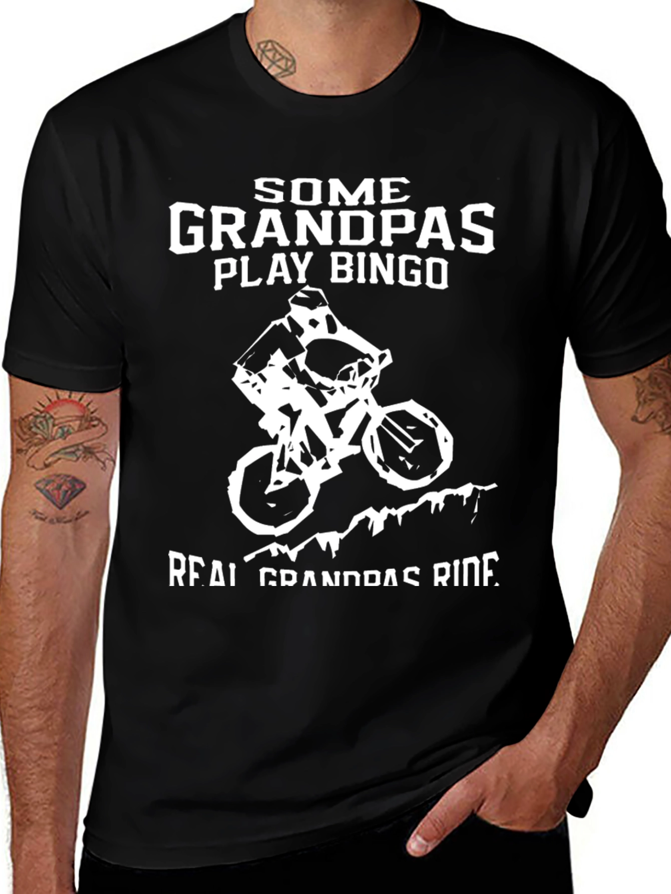 Variant 23 of Some Grandpas Ride T-Shirt