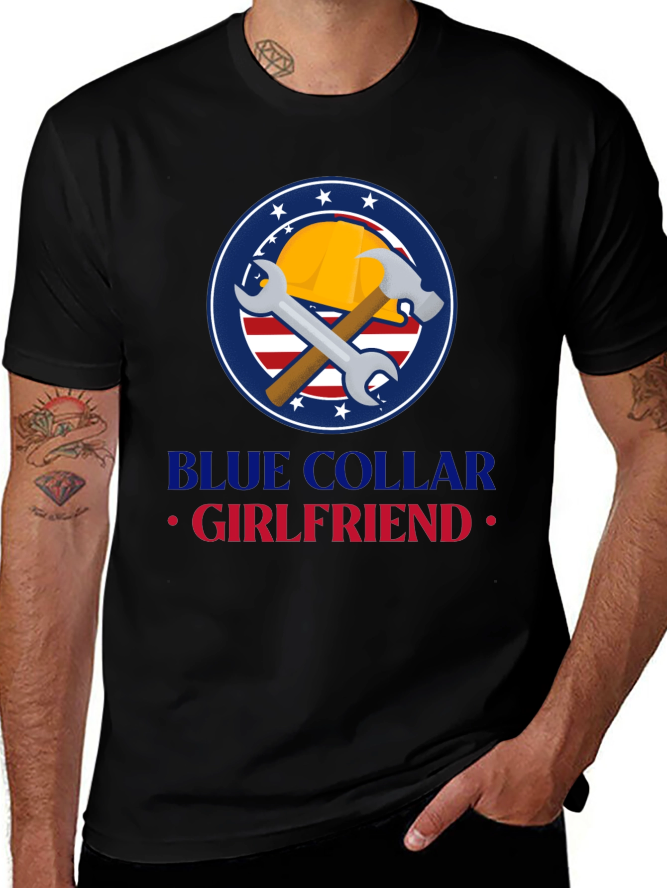 Blue Collar Girlfriend T-Shirt