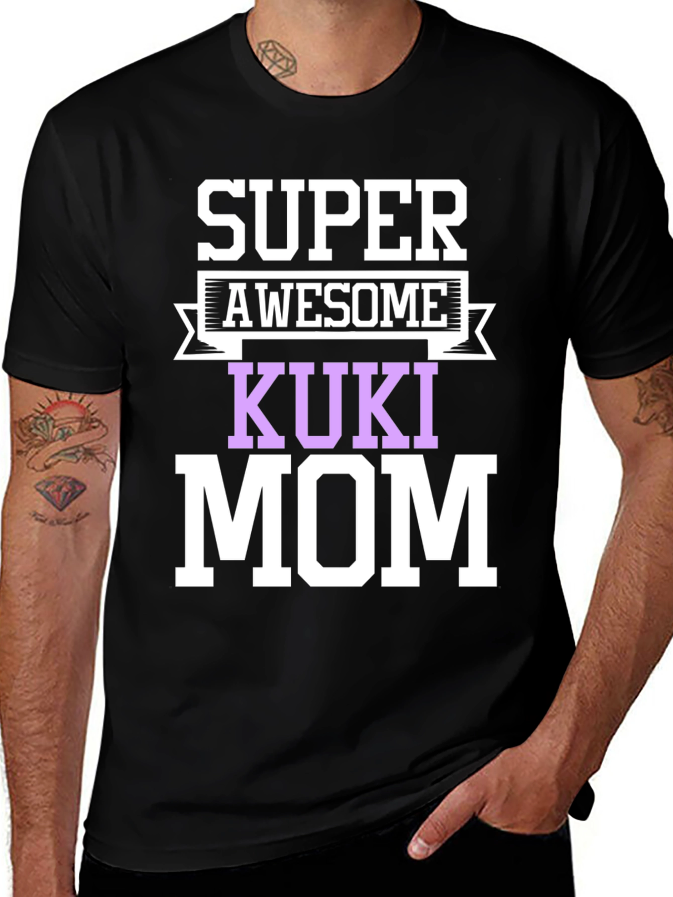 Super Awesome Kuki Mom T-Shirt