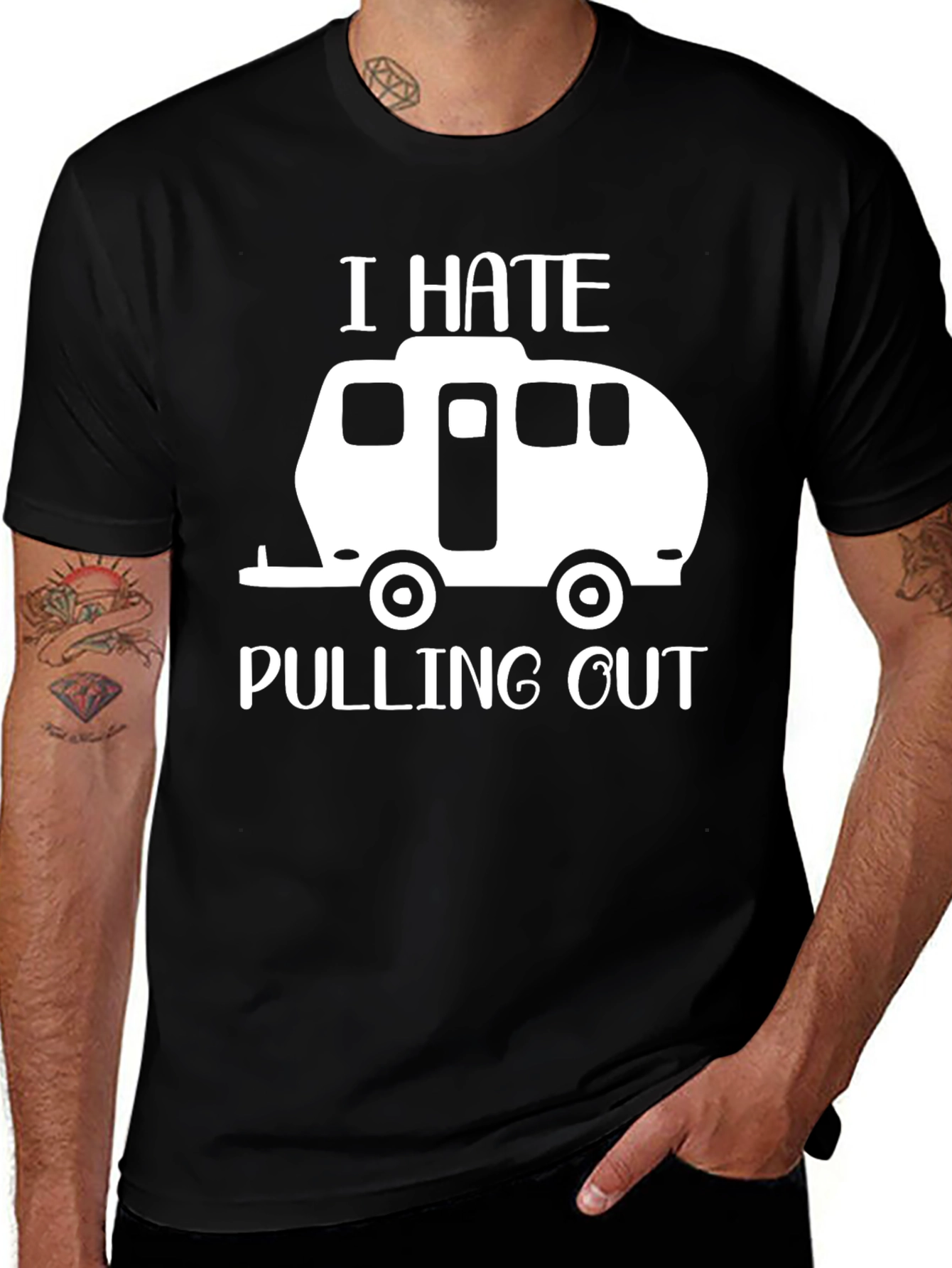 Variant 27 of I Hate Pulling Out Funny Camping T-Shirt