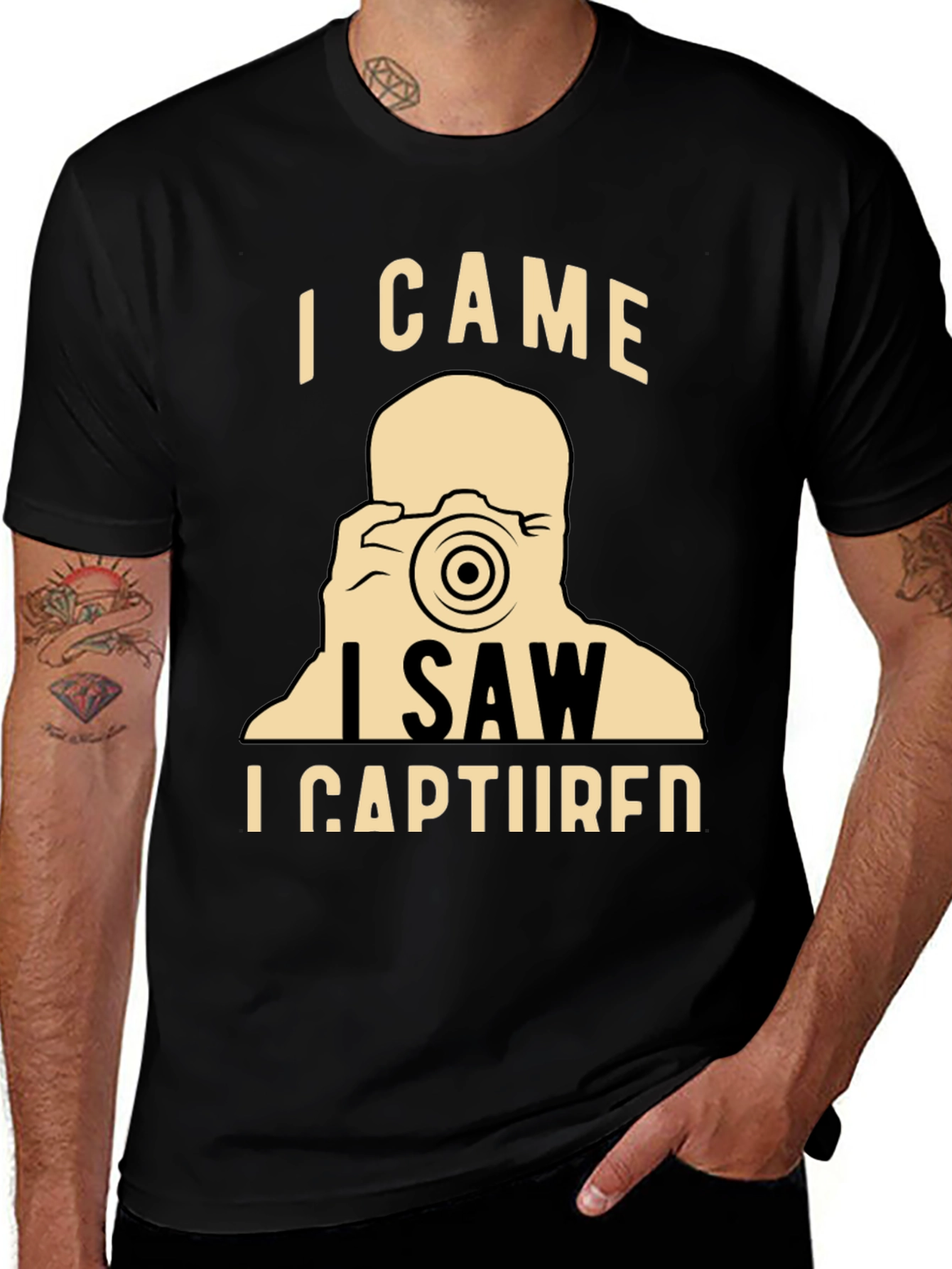 Variant 15 of I Came I Saw I Captured T-Shirt