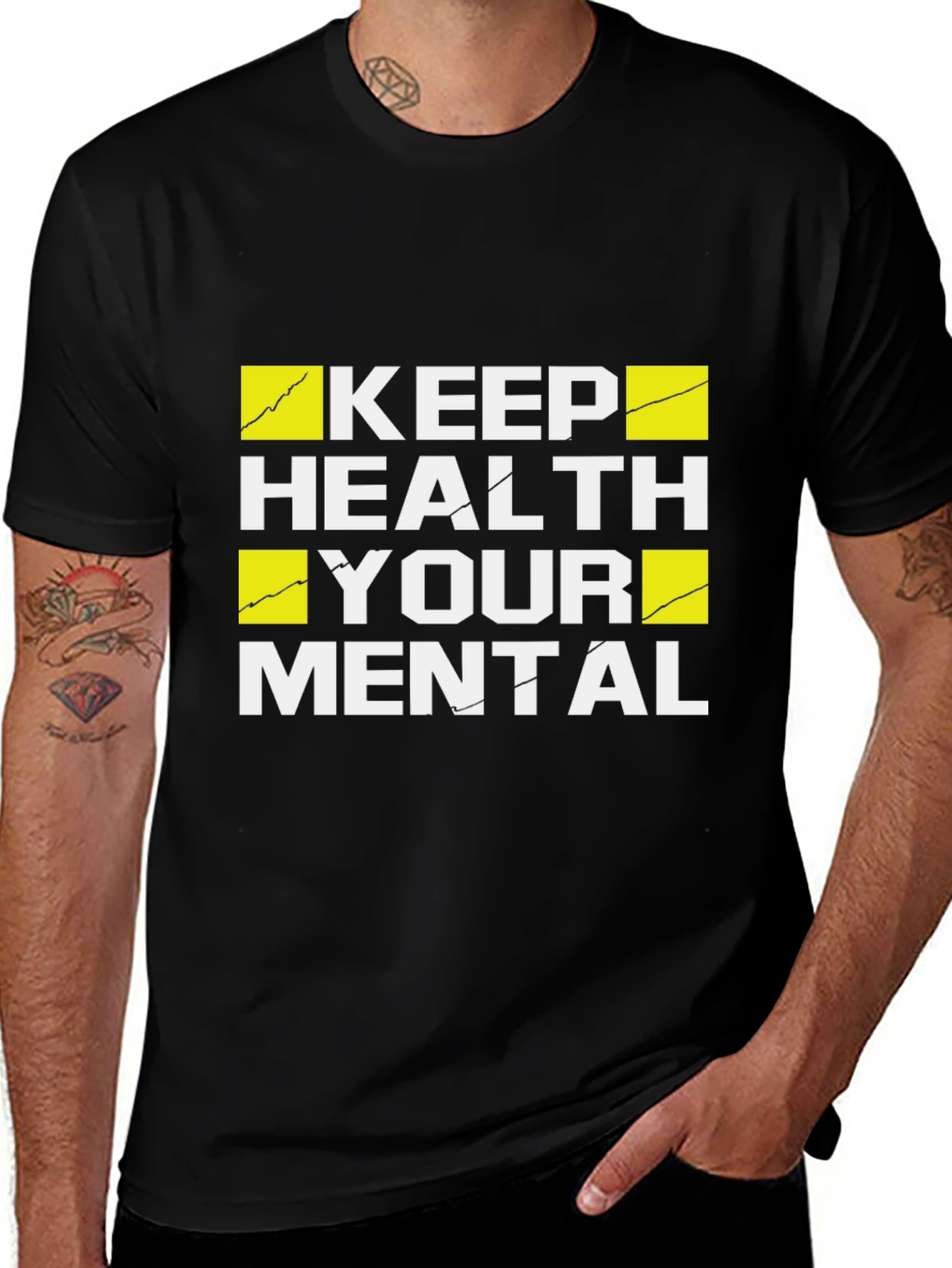 Variant 3 of Keep Healthy Your Mental T-Shirt