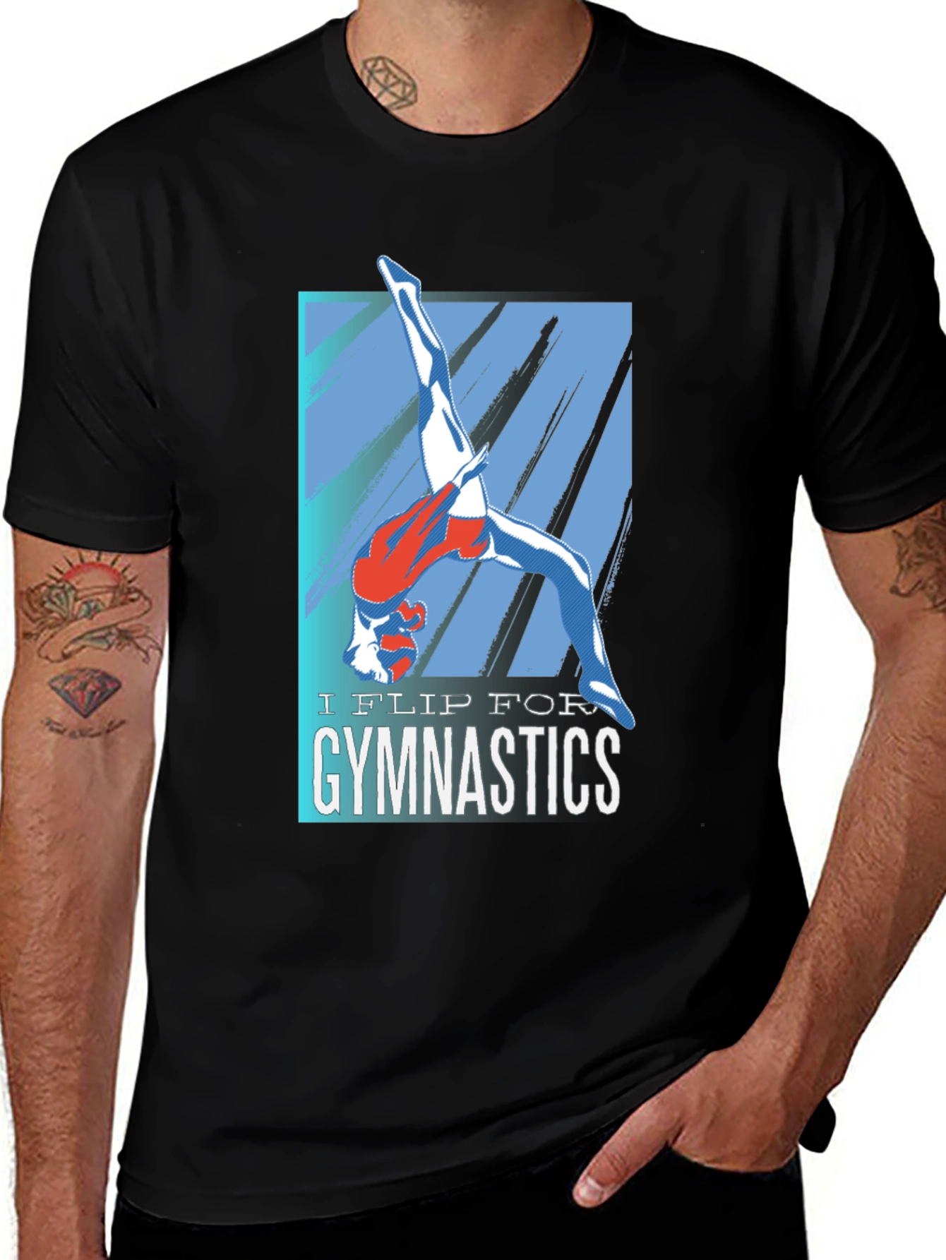 Variant 20 of Gymnastics Flip T-Shirt