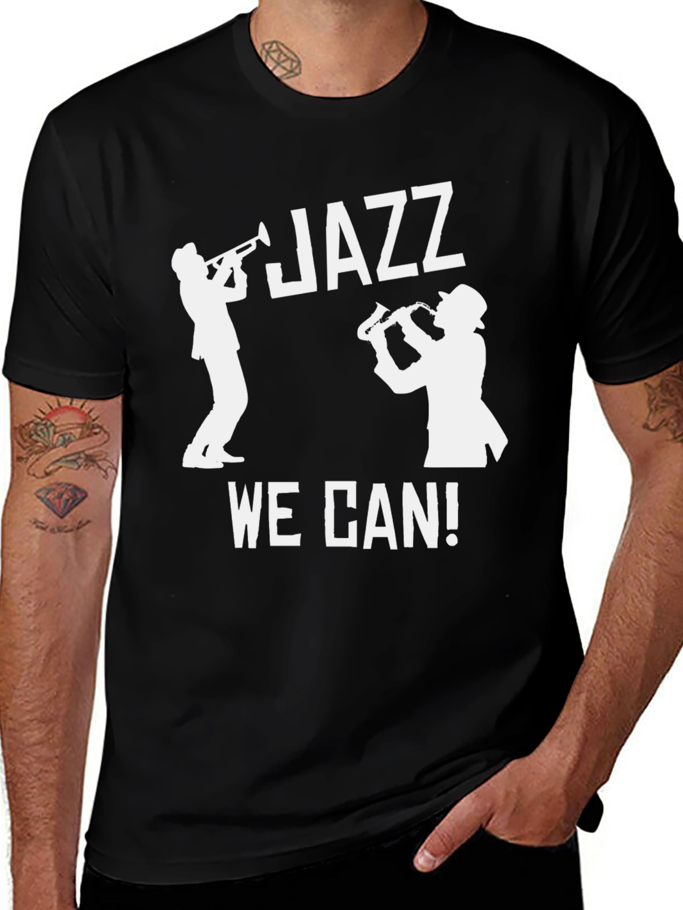 Variant 17 of Jazz Music T-Shirt - We Can!