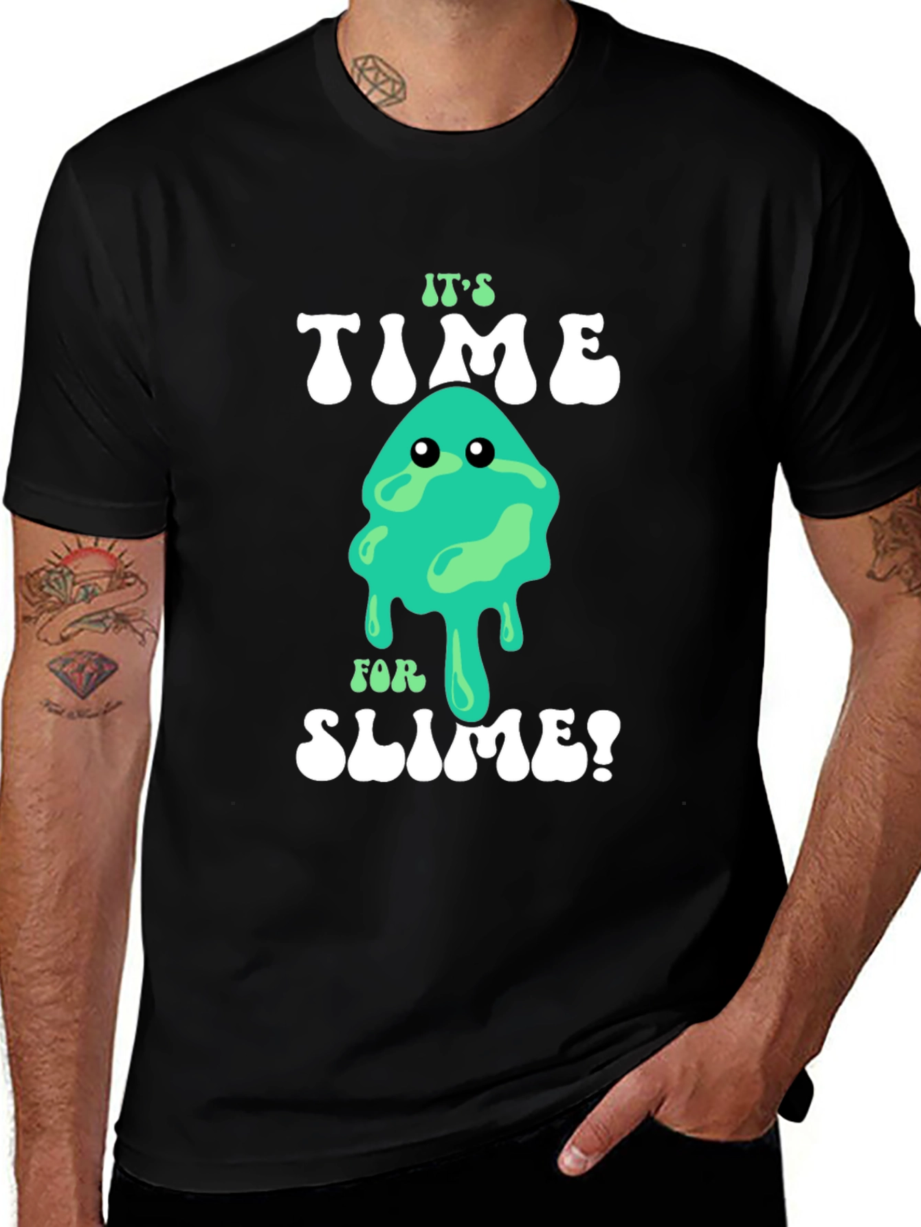 Variant 6 of It's Time For Slime Graphic T-Shirt
