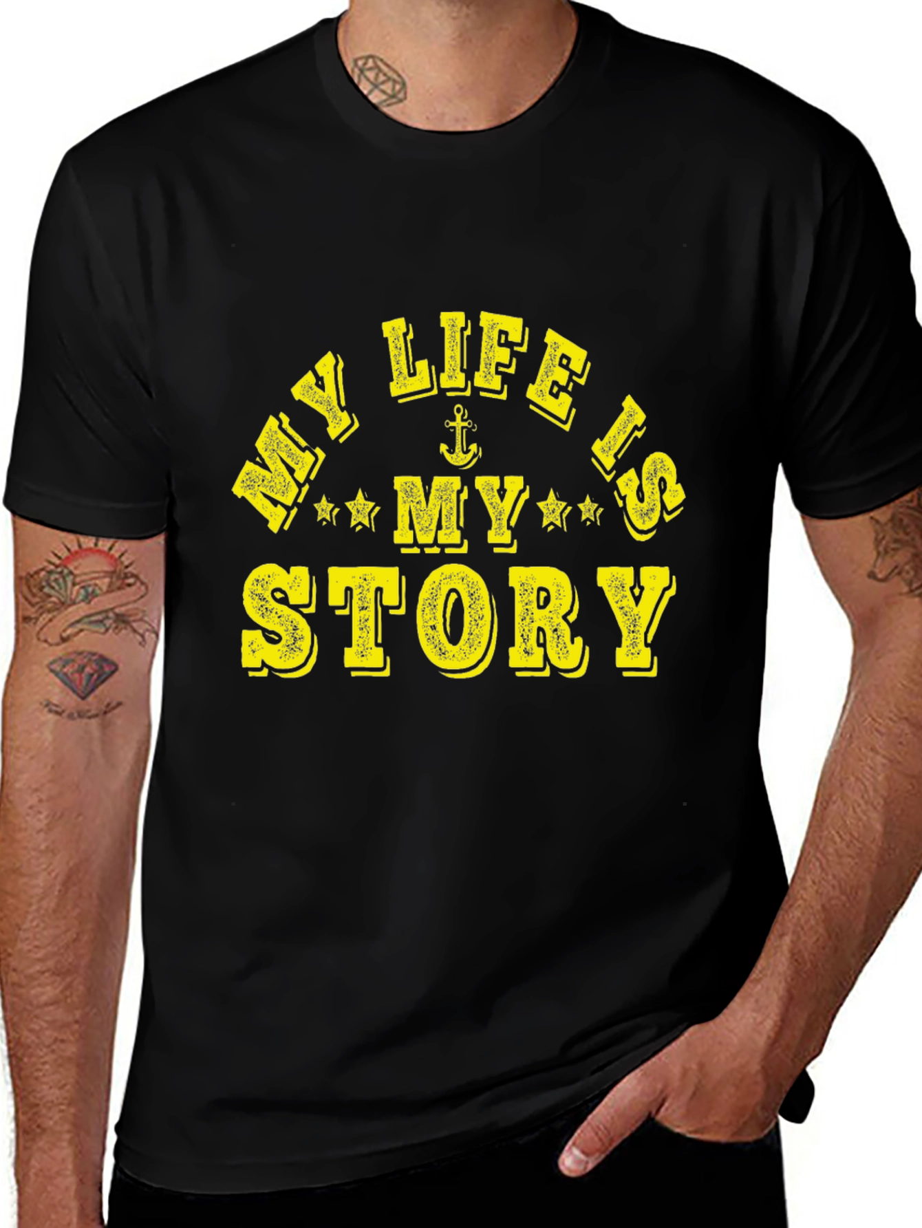 Variant 6 of My Life Is My Story Graphic T-Shirt