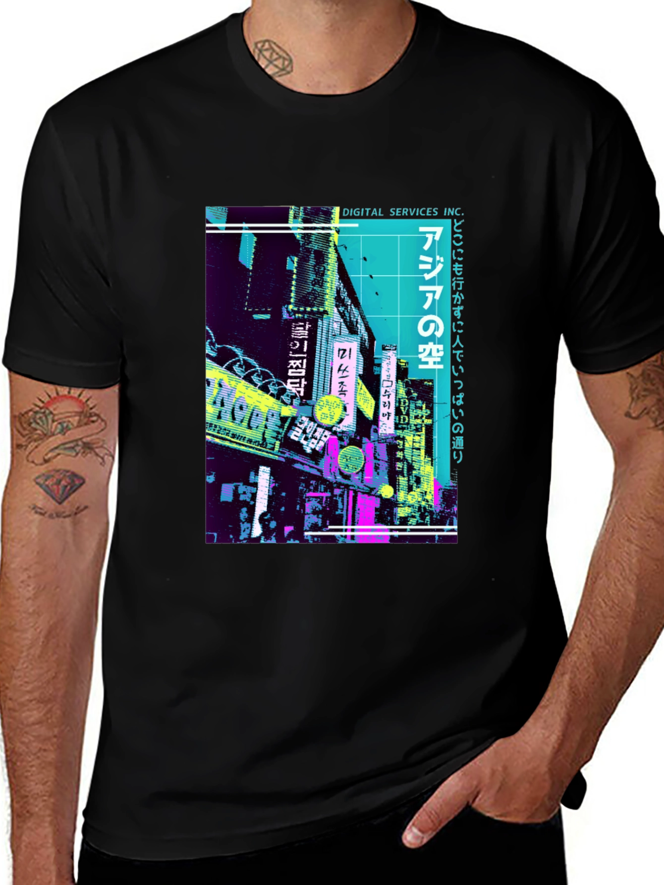 Variant 24 of Asia Street Neon T-Shirt
