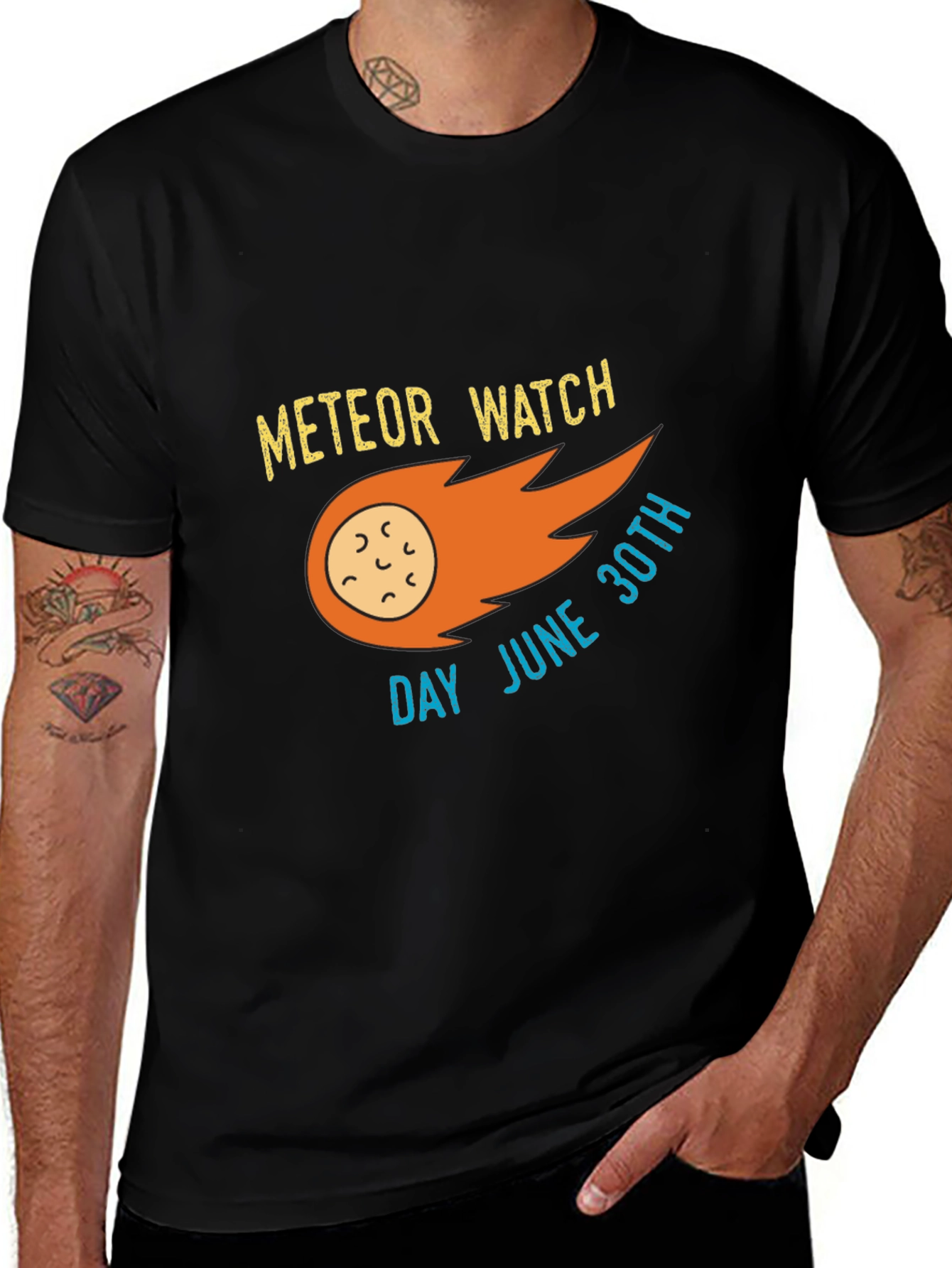 Variant 15 of Meteor Watch Day June 30th T-Shirt