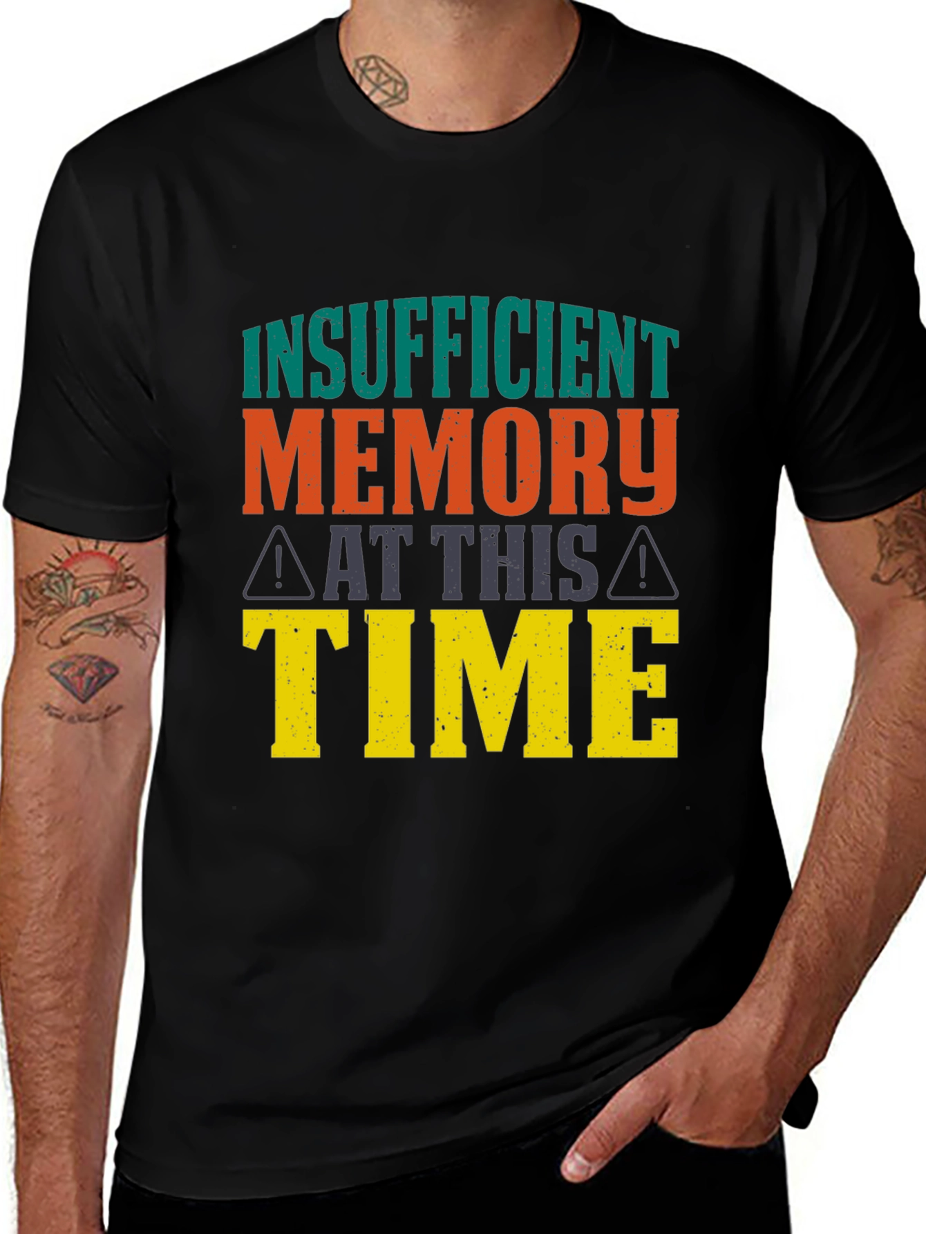 Variant 13 of Insufficient Memory T-Shirt