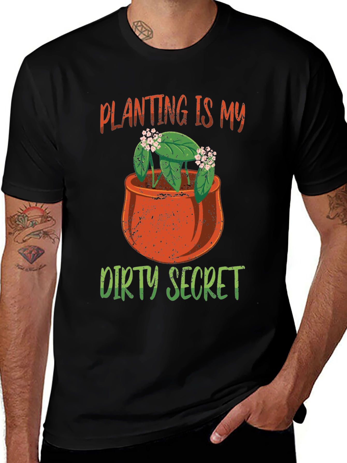 Variant 27 of Planting Is My Dirty Secret Graphic Tee