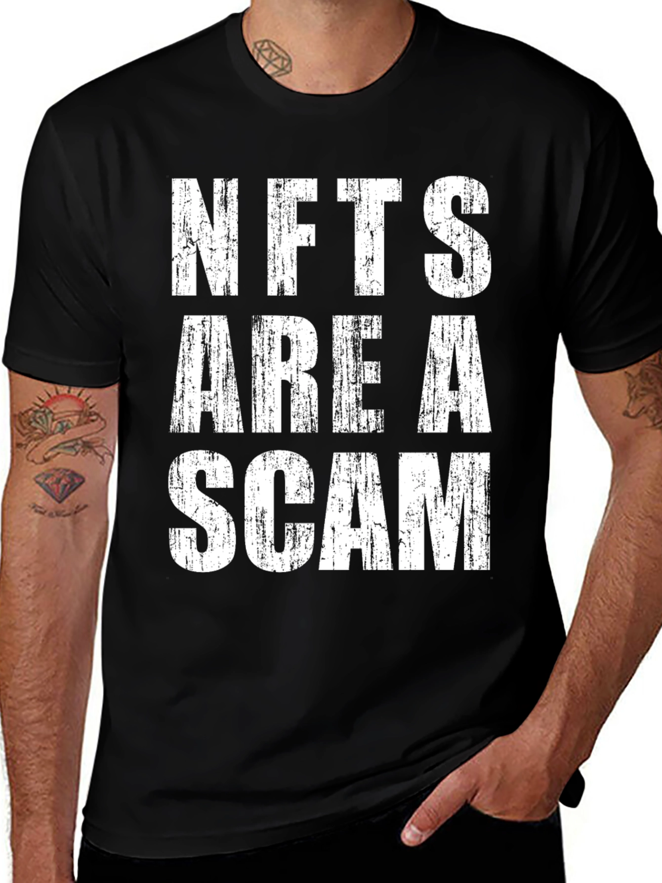 NFTs Are A Scam Graphic Tee