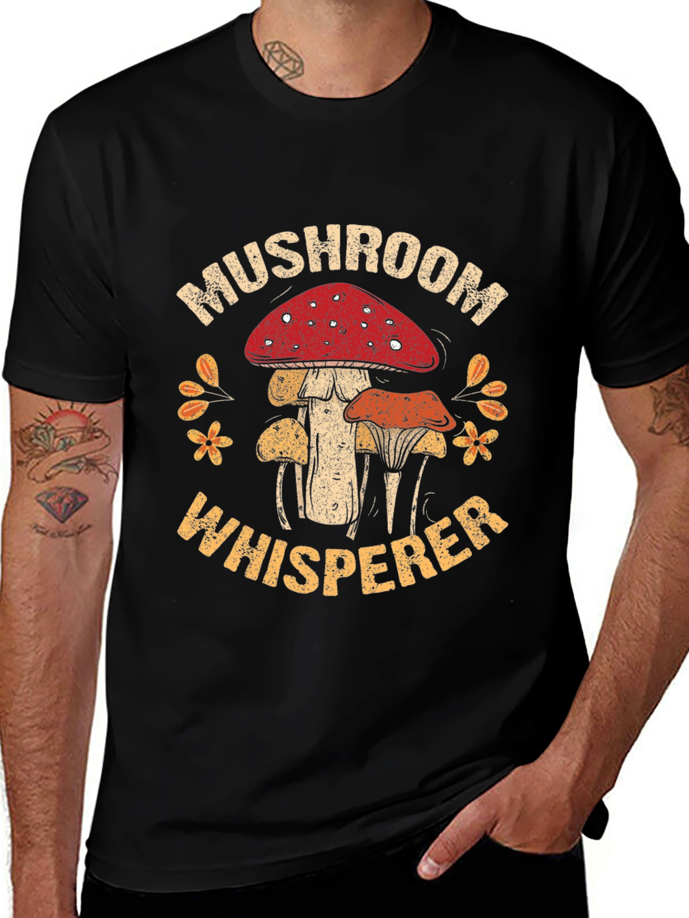 Variant 28 of Mushroom Whisperer Graphic Tee