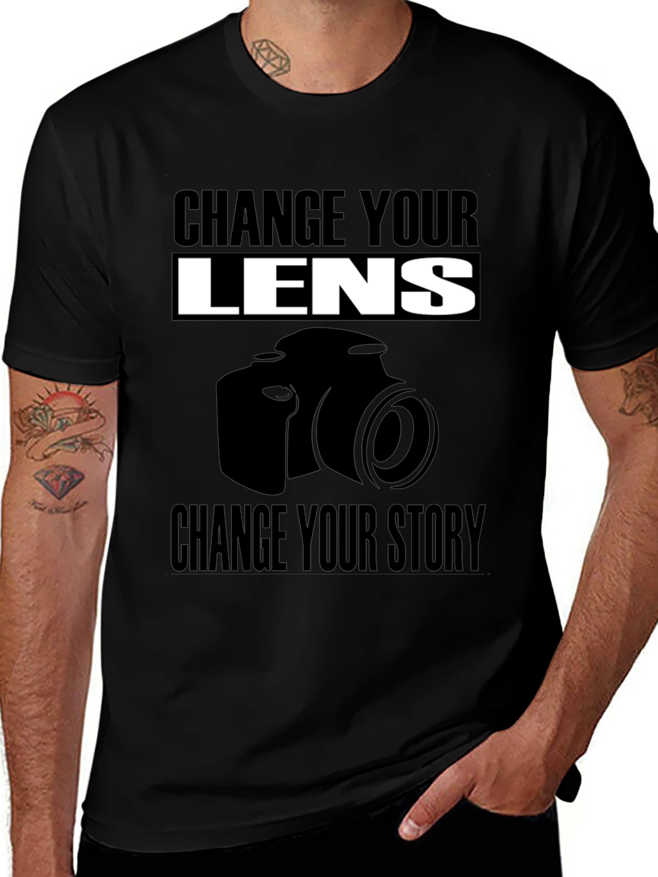 Variant 7 of Change Your Lens T-Shirt