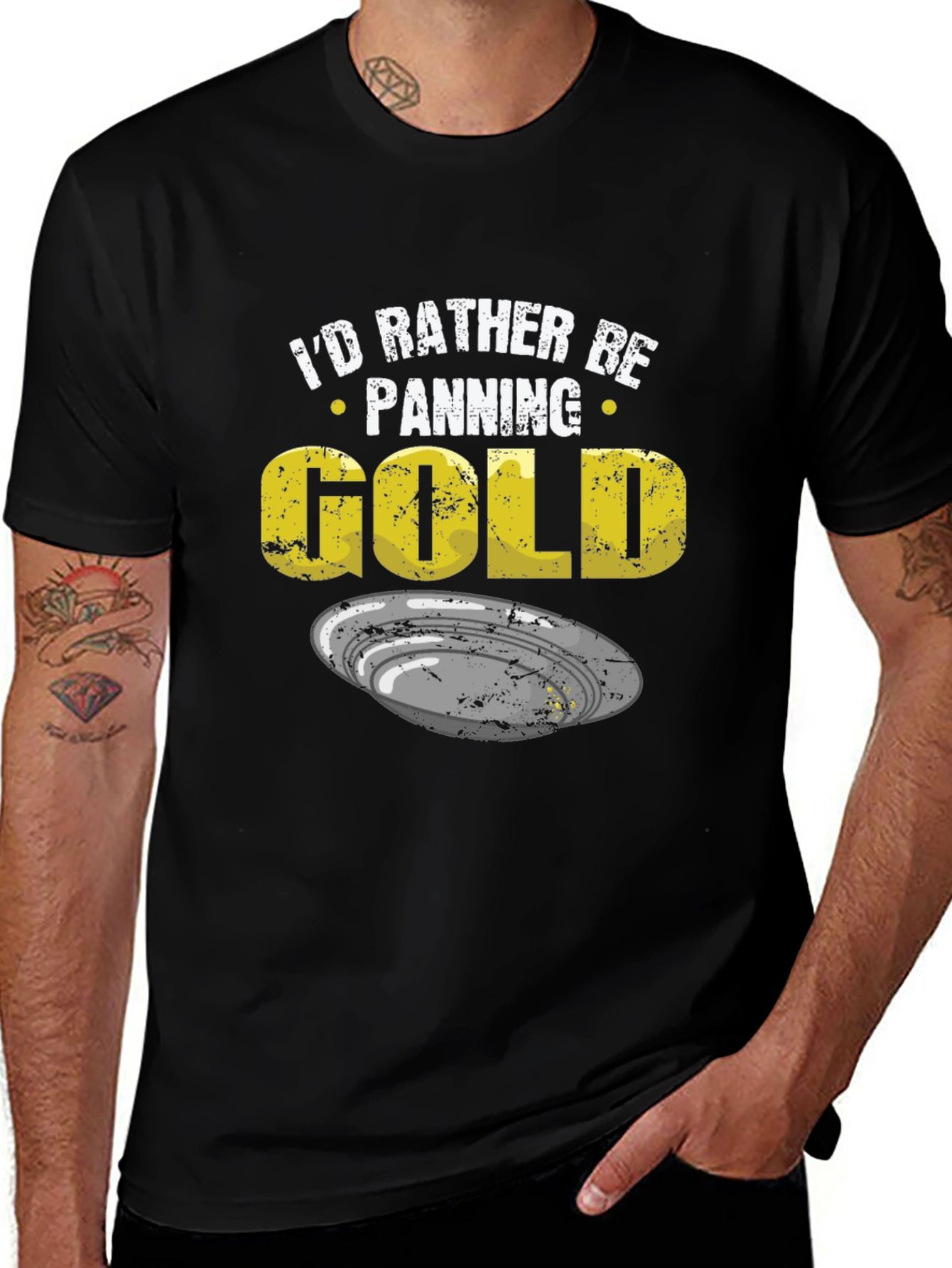 Variant 14 of Panning for Gold T-Shirt