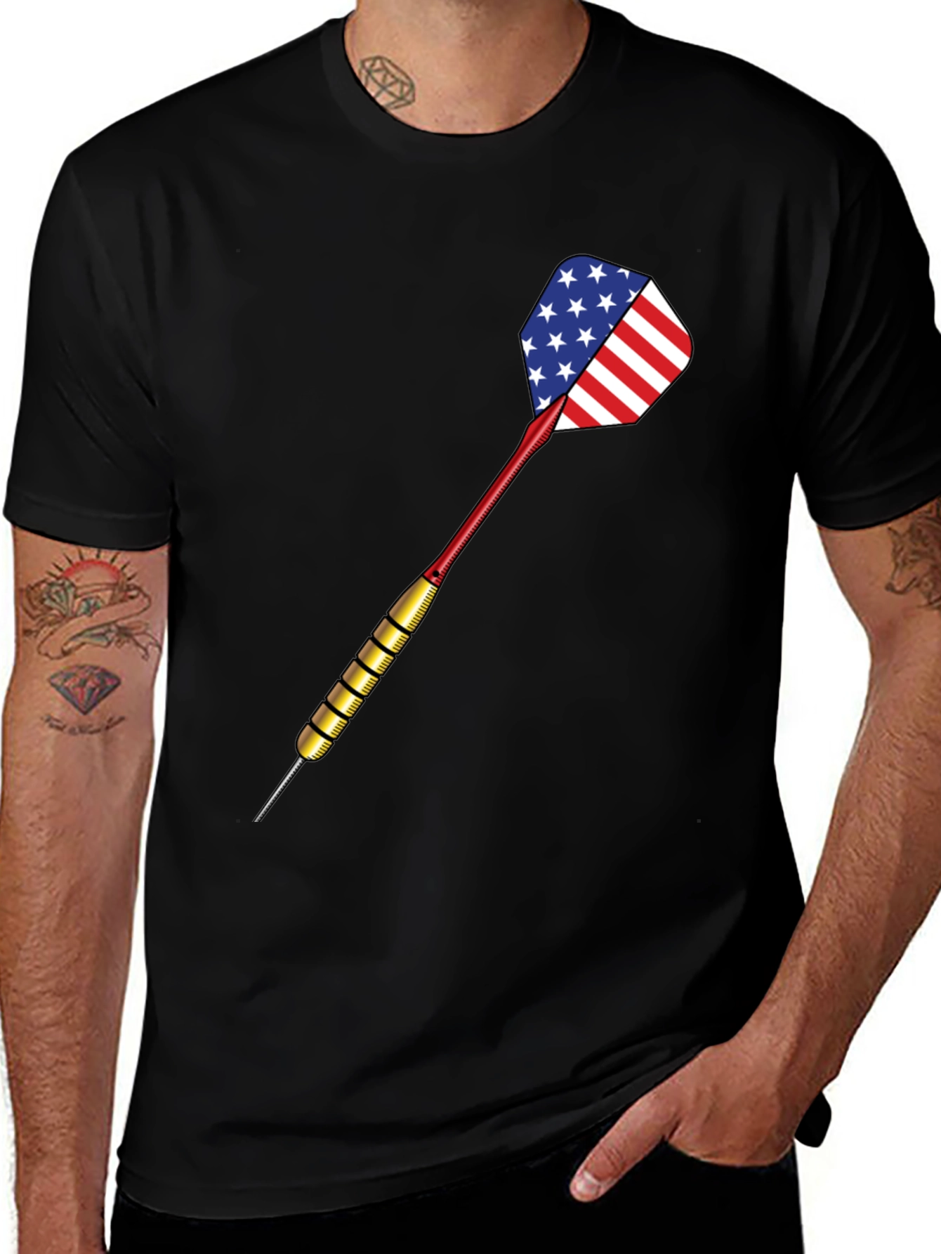 American Flag Dart T-Shirt