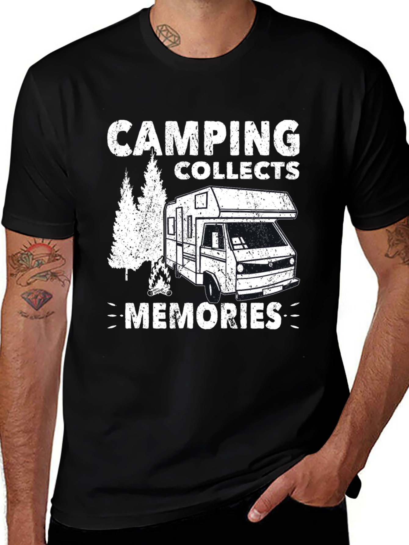 Variant 9 of Camping Collects Memories Graphic T-Shirt
