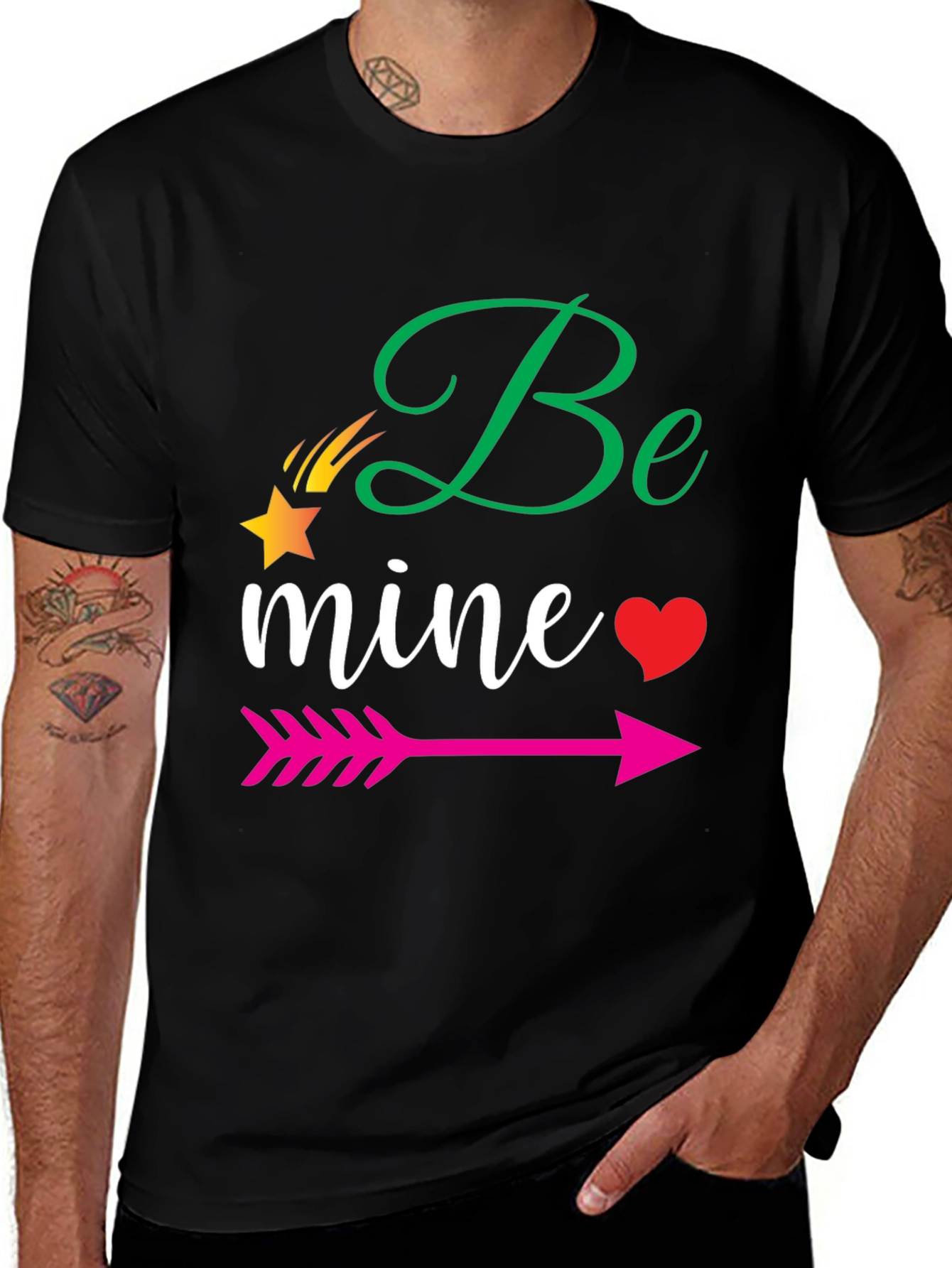 Variant 9 of Be Mine Graphic Tee Valentine's Day