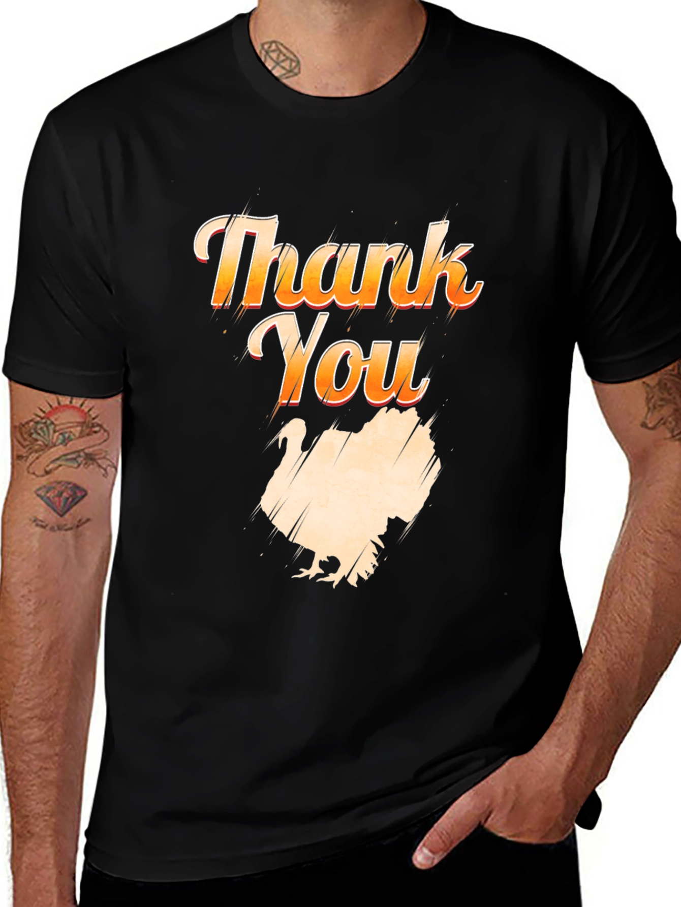 Thank You Turkey Graphic Tee