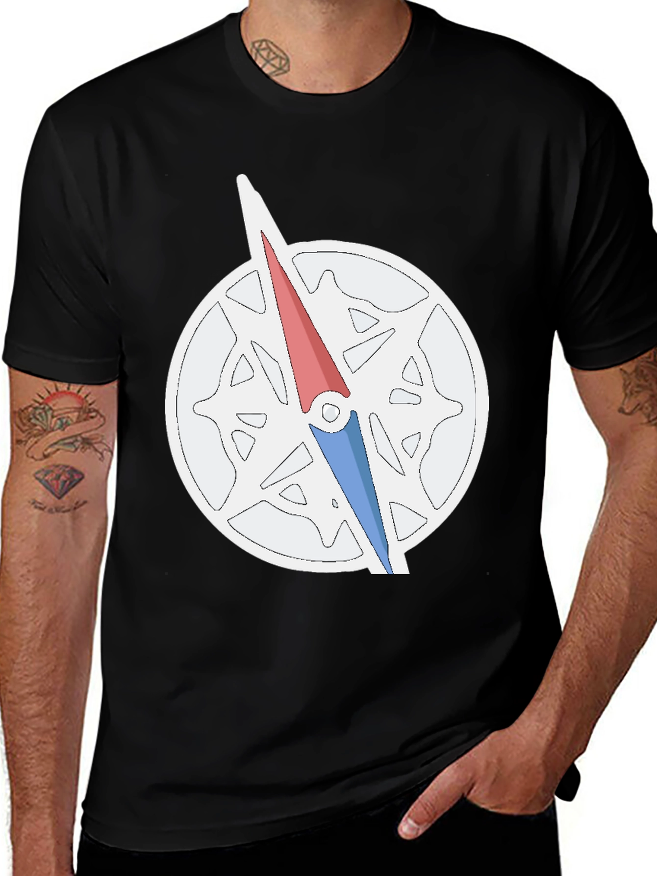 Compass Graphic Tee - Adventure Awaits