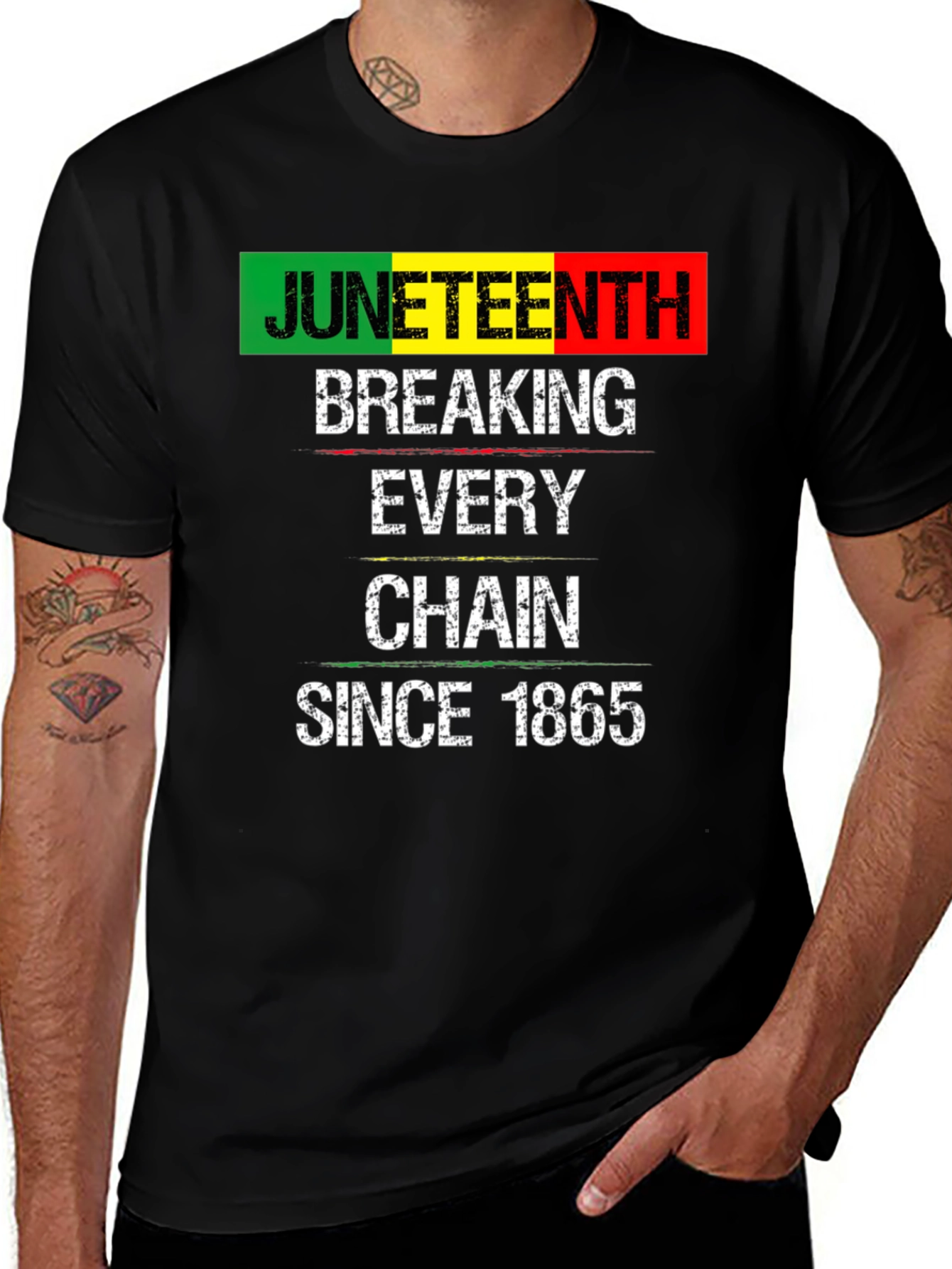 Juneteenth Breaking Every Chain Since 1865 T-Shirt
