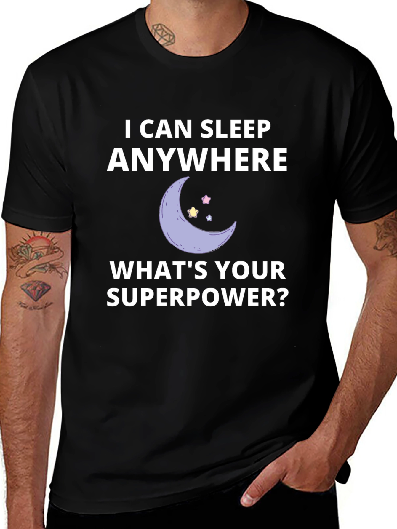 Variant 7 of I Can Sleep Anywhere Graphic T-Shirt