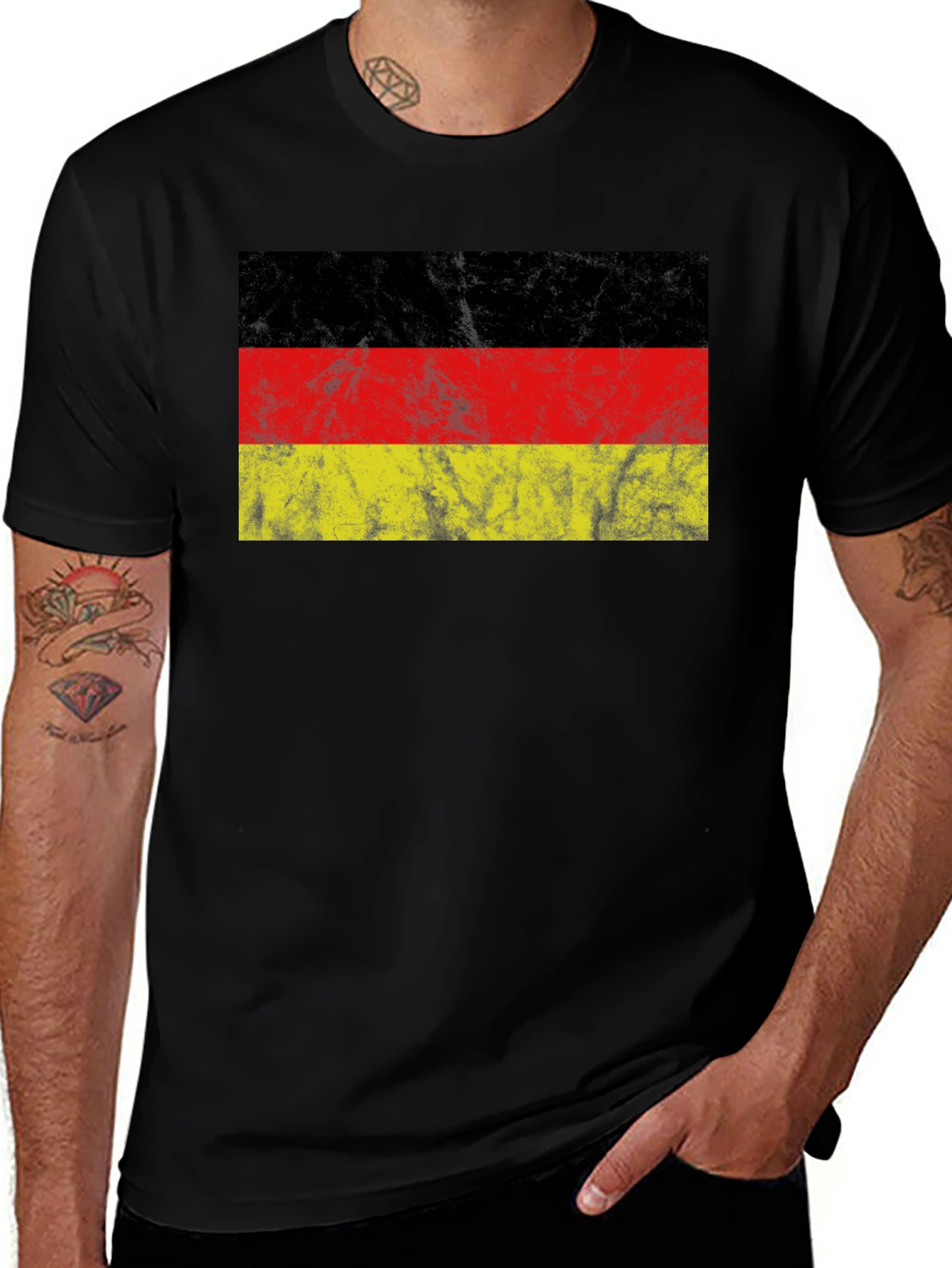 Variant 13 of Germany Flag Graphic T-Shirt