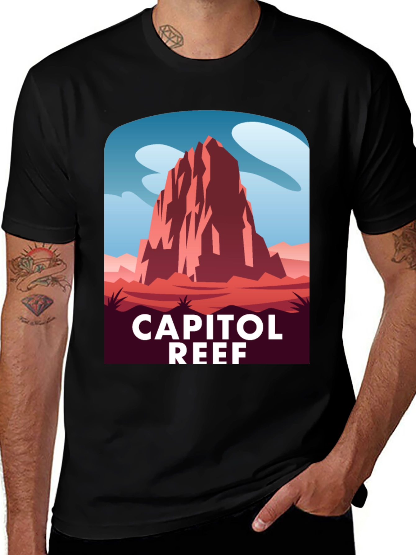 Capitol Reef Graphic T-Shirt