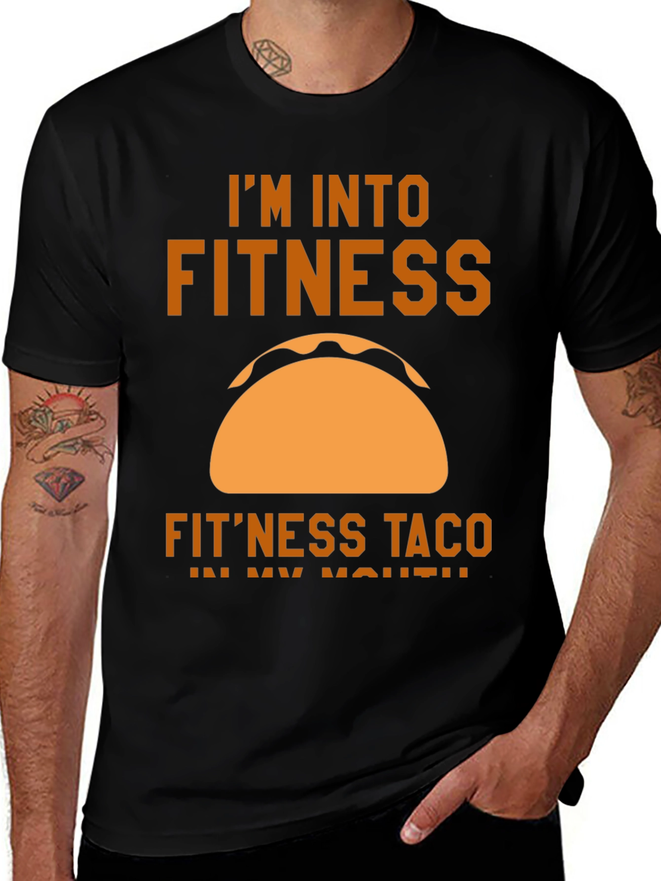 Variant 23 of Fitness Taco T-Shirt - Funny Gym Workout Tee