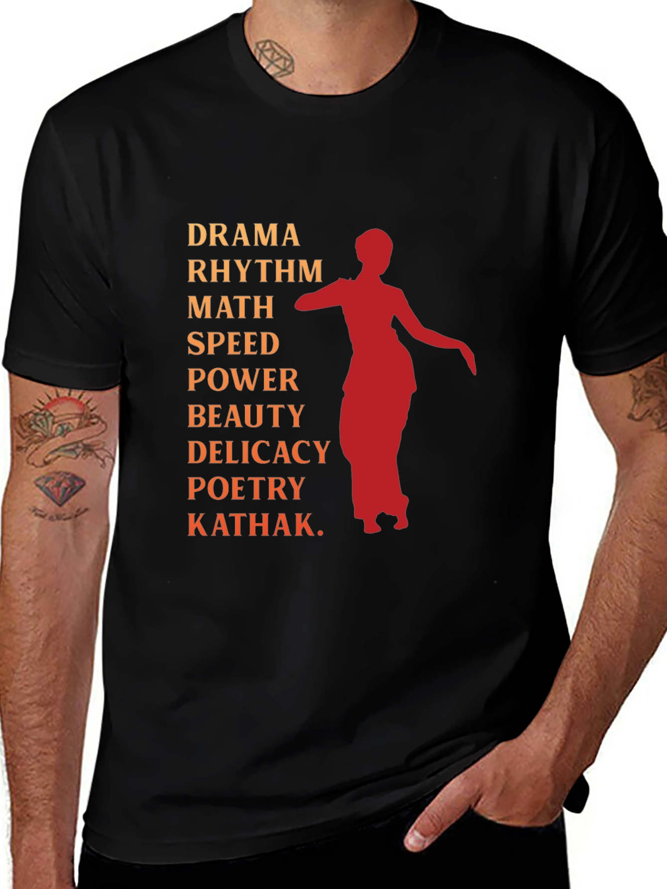 Variant 9 of Drama Kathak Graphic Tee