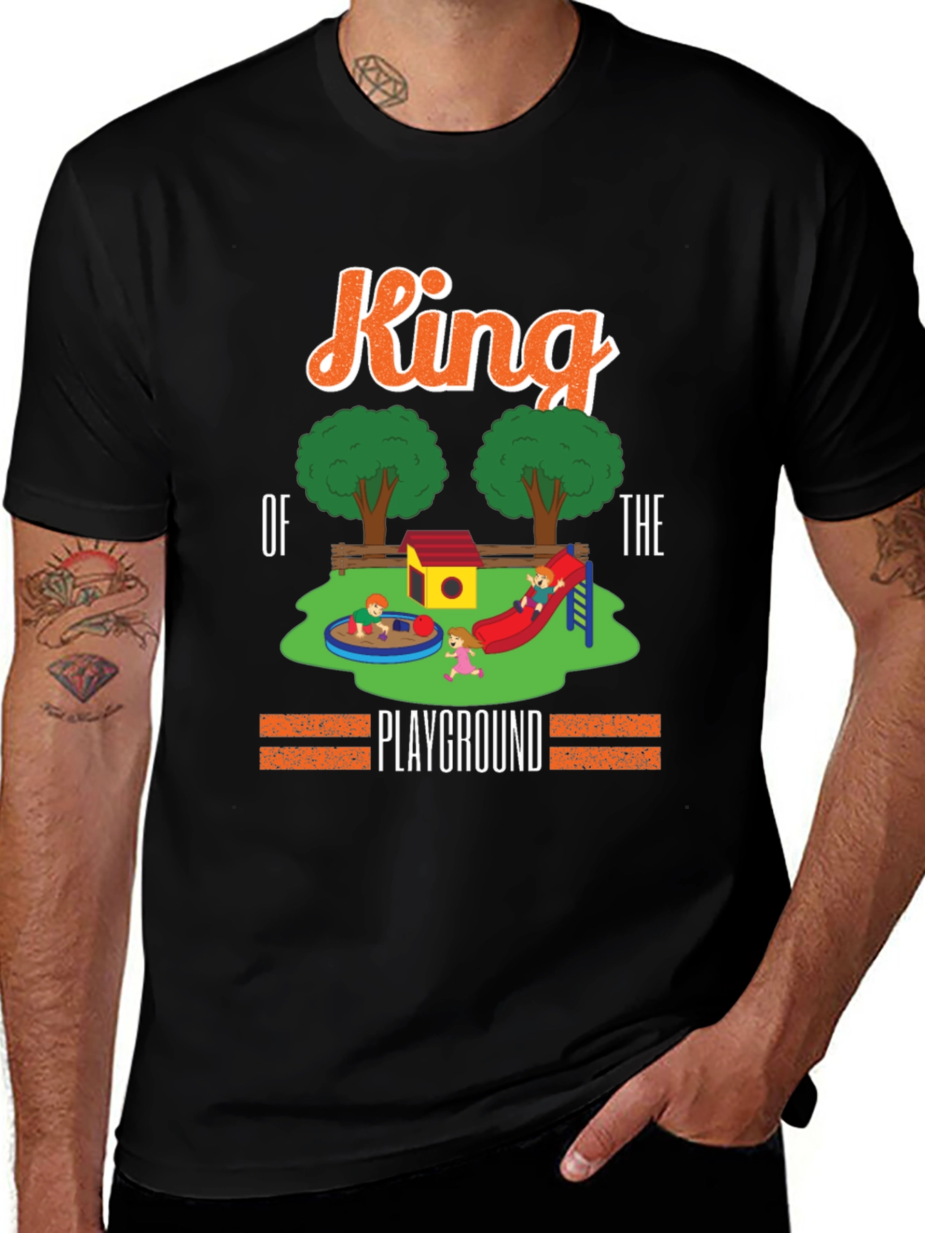 King of the Playground Graphic Tee - Black